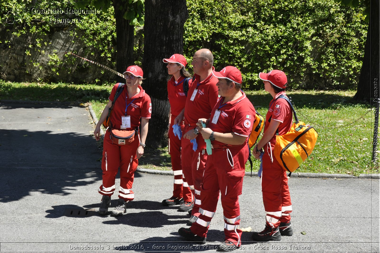 Domodossola 3 Luglio 2016 - Gara Regionale di Primo Soccorso - Croce Rossa Italiana- Comitato Regionale del Piemonte