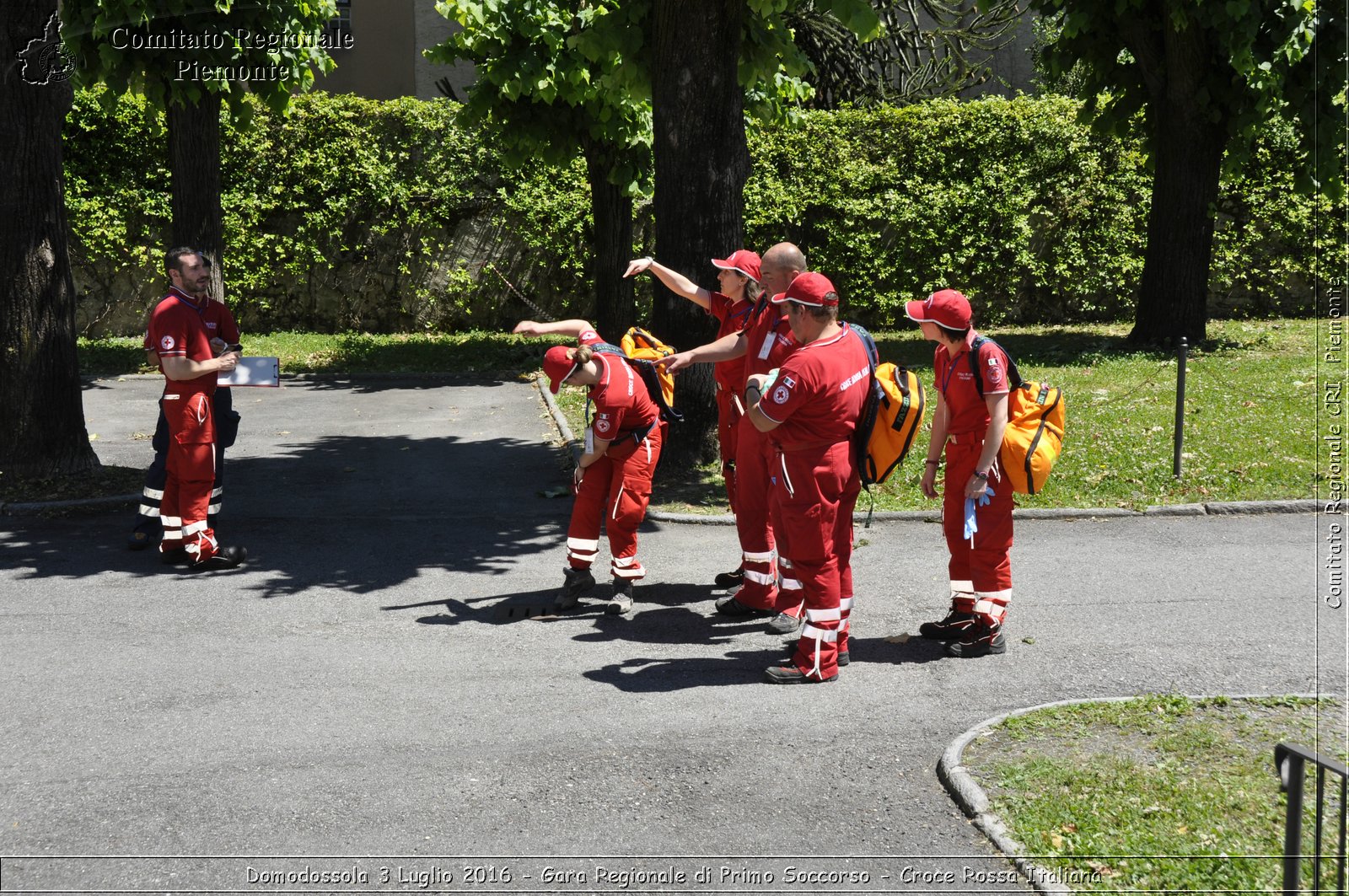 Domodossola 3 Luglio 2016 - Gara Regionale di Primo Soccorso - Croce Rossa Italiana- Comitato Regionale del Piemonte