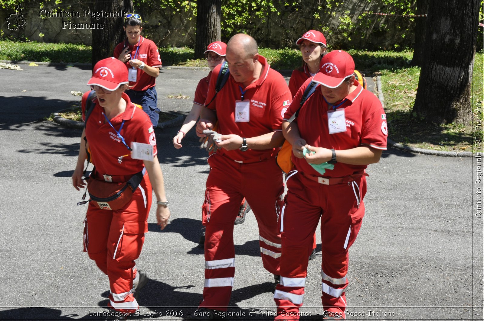 Domodossola 3 Luglio 2016 - Gara Regionale di Primo Soccorso - Croce Rossa Italiana- Comitato Regionale del Piemonte