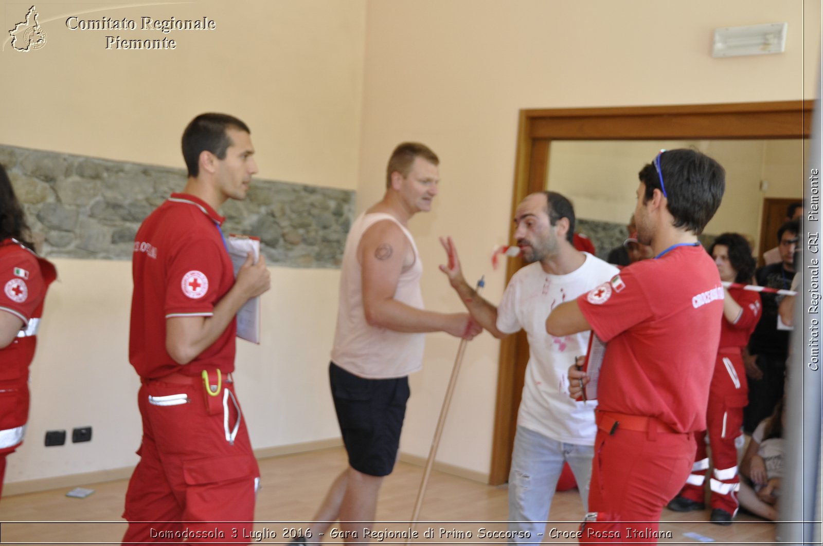 Domodossola 3 Luglio 2016 - Gara Regionale di Primo Soccorso - Croce Rossa Italiana- Comitato Regionale del Piemonte