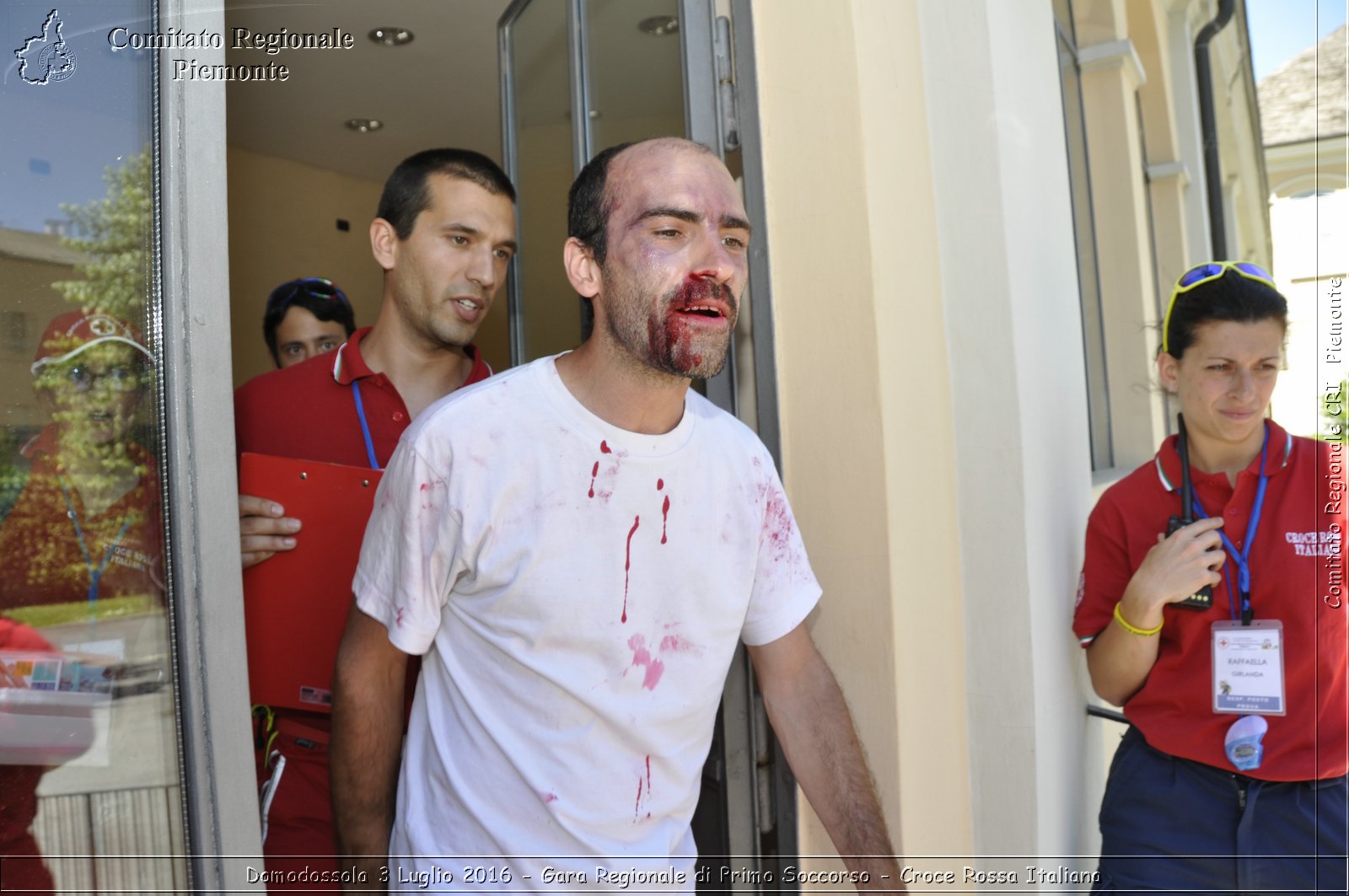 Domodossola 3 Luglio 2016 - Gara Regionale di Primo Soccorso - Croce Rossa Italiana- Comitato Regionale del Piemonte