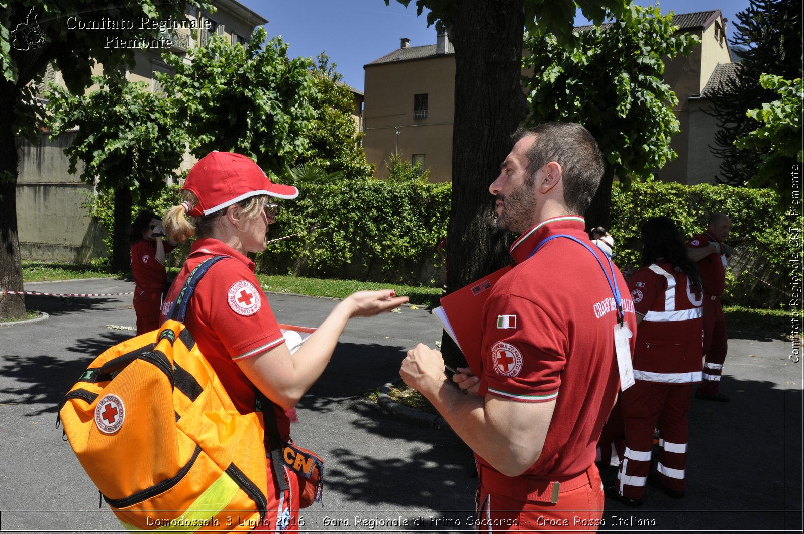 Domodossola 3 Luglio 2016 - Gara Regionale di Primo Soccorso - Croce Rossa Italiana- Comitato Regionale del Piemonte