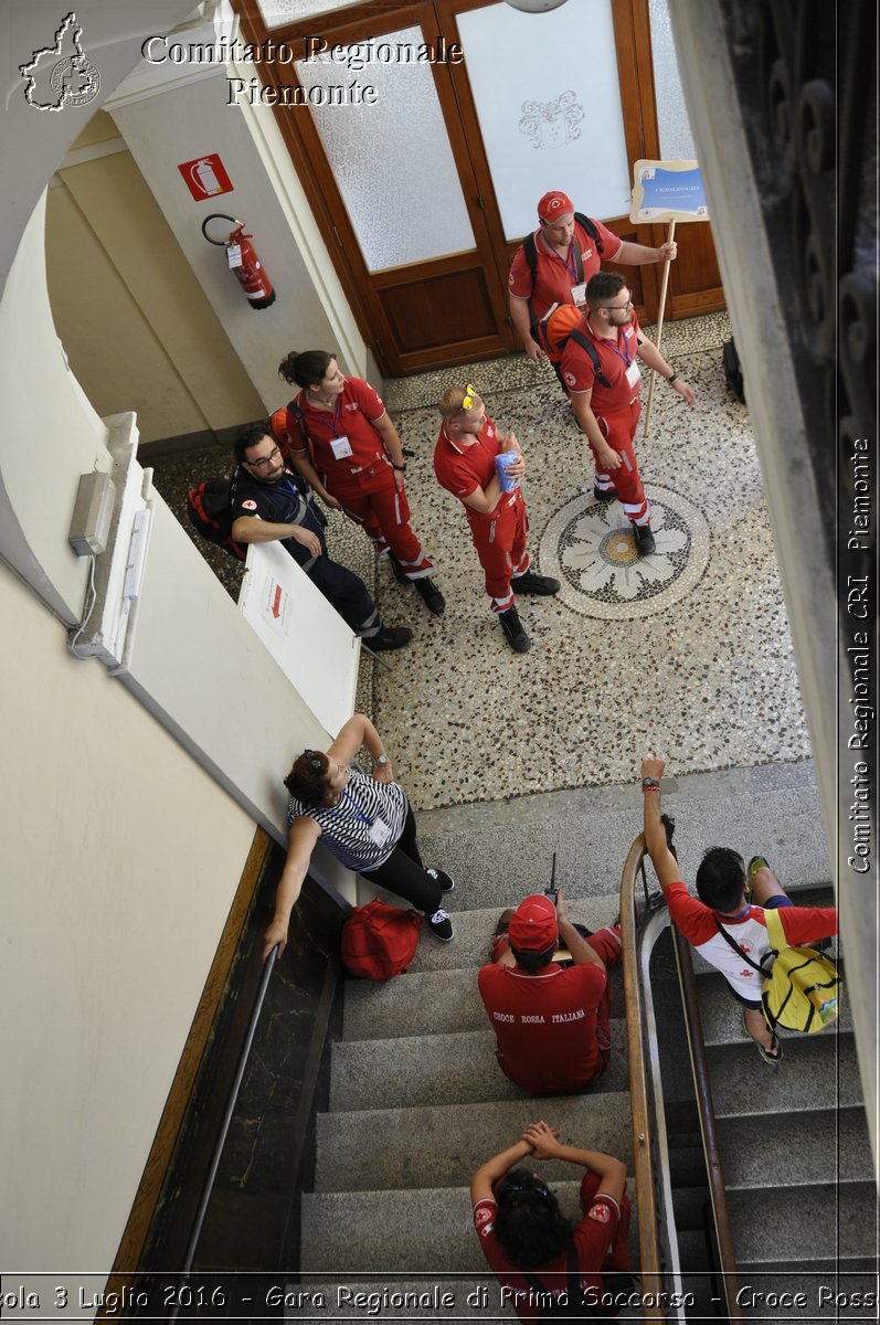 Domodossola 3 Luglio 2016 - Gara Regionale di Primo Soccorso - Croce Rossa Italiana- Comitato Regionale del Piemonte