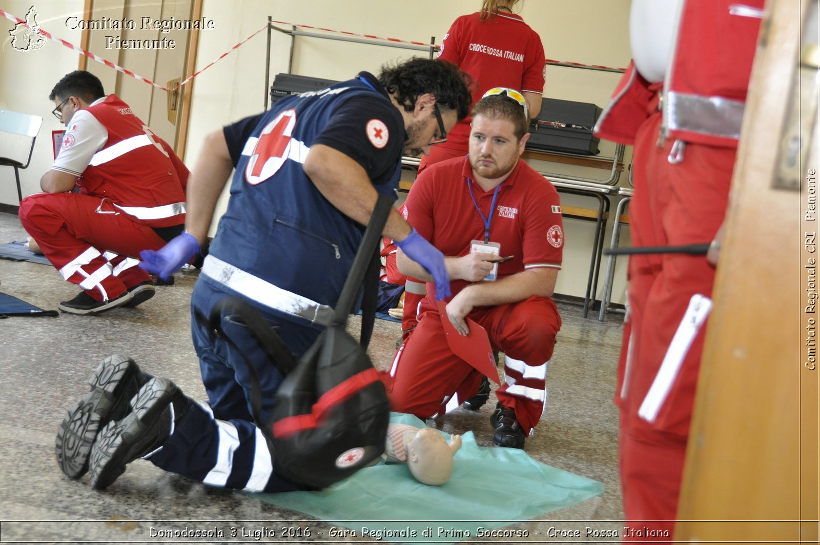 Domodossola 3 Luglio 2016 - Gara Regionale di Primo Soccorso - Croce Rossa Italiana- Comitato Regionale del Piemonte