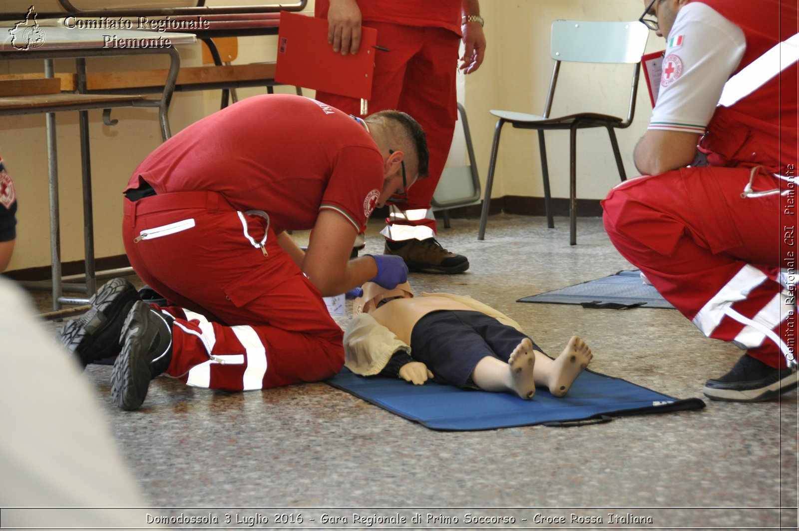 Domodossola 3 Luglio 2016 - Gara Regionale di Primo Soccorso - Croce Rossa Italiana- Comitato Regionale del Piemonte