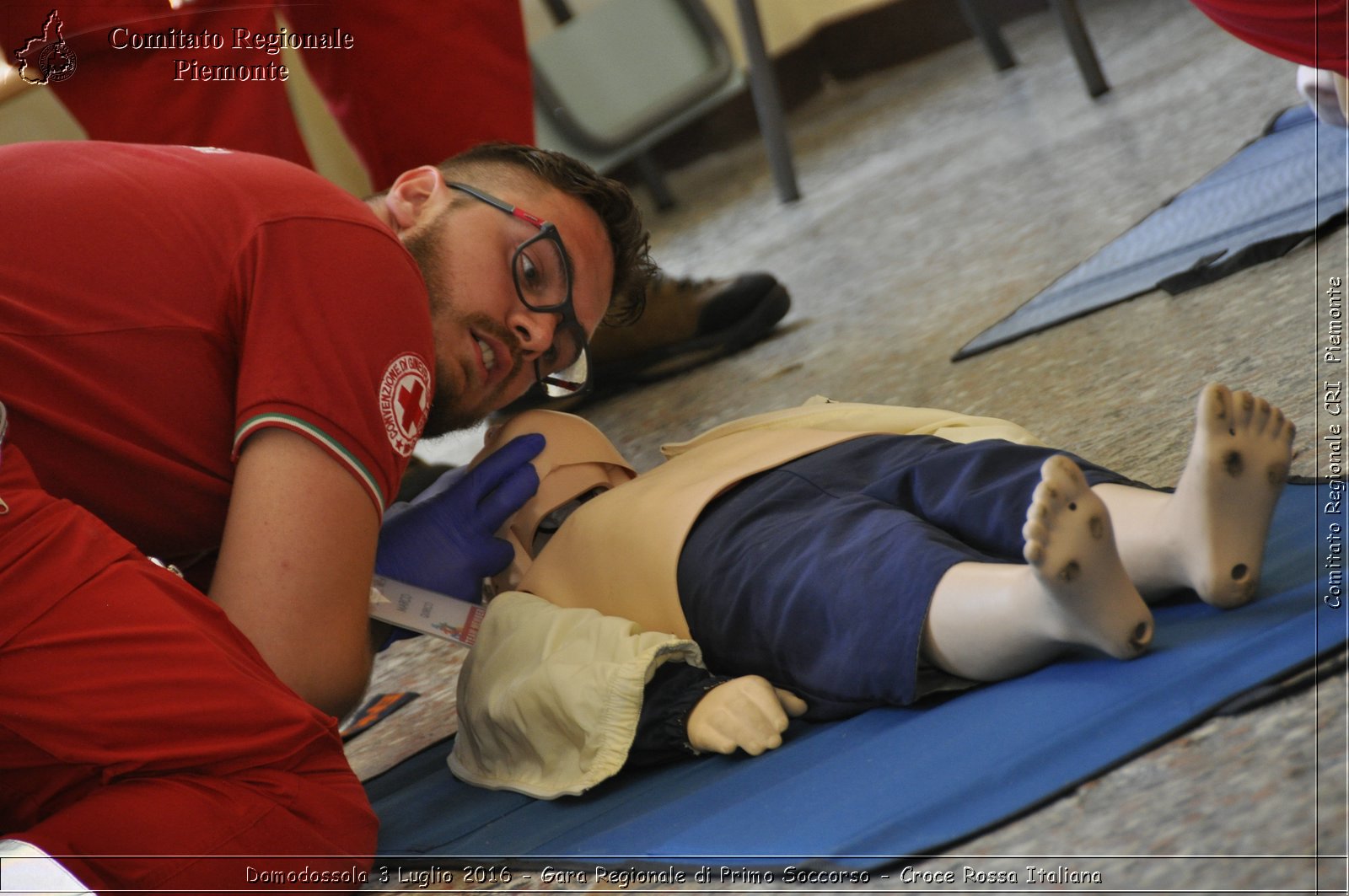 Domodossola 3 Luglio 2016 - Gara Regionale di Primo Soccorso - Croce Rossa Italiana- Comitato Regionale del Piemonte