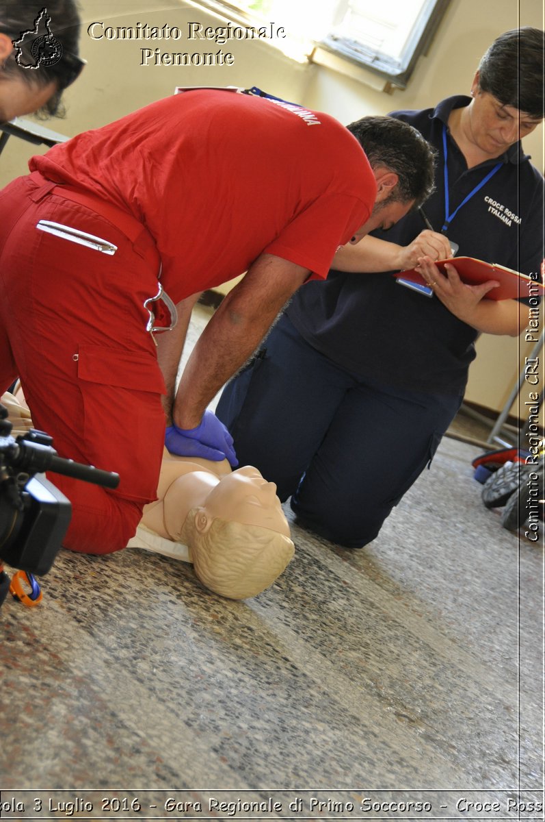 Domodossola 3 Luglio 2016 - Gara Regionale di Primo Soccorso - Croce Rossa Italiana- Comitato Regionale del Piemonte