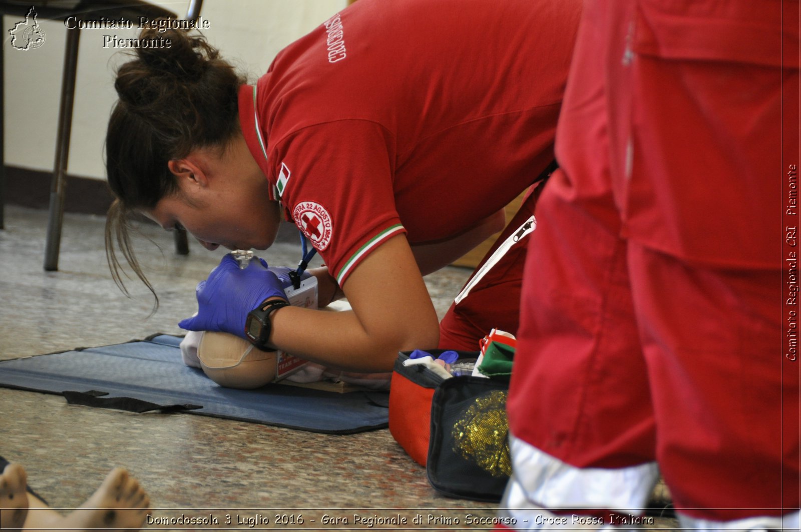 Domodossola 3 Luglio 2016 - Gara Regionale di Primo Soccorso - Croce Rossa Italiana- Comitato Regionale del Piemonte