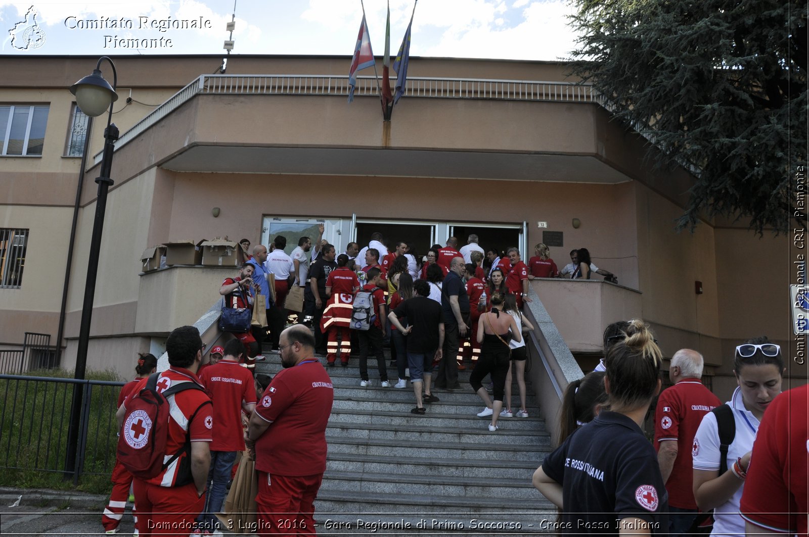 Domodossola 3 Luglio 2016 - Gara Regionale di Primo Soccorso - Croce Rossa Italiana- Comitato Regionale del Piemonte