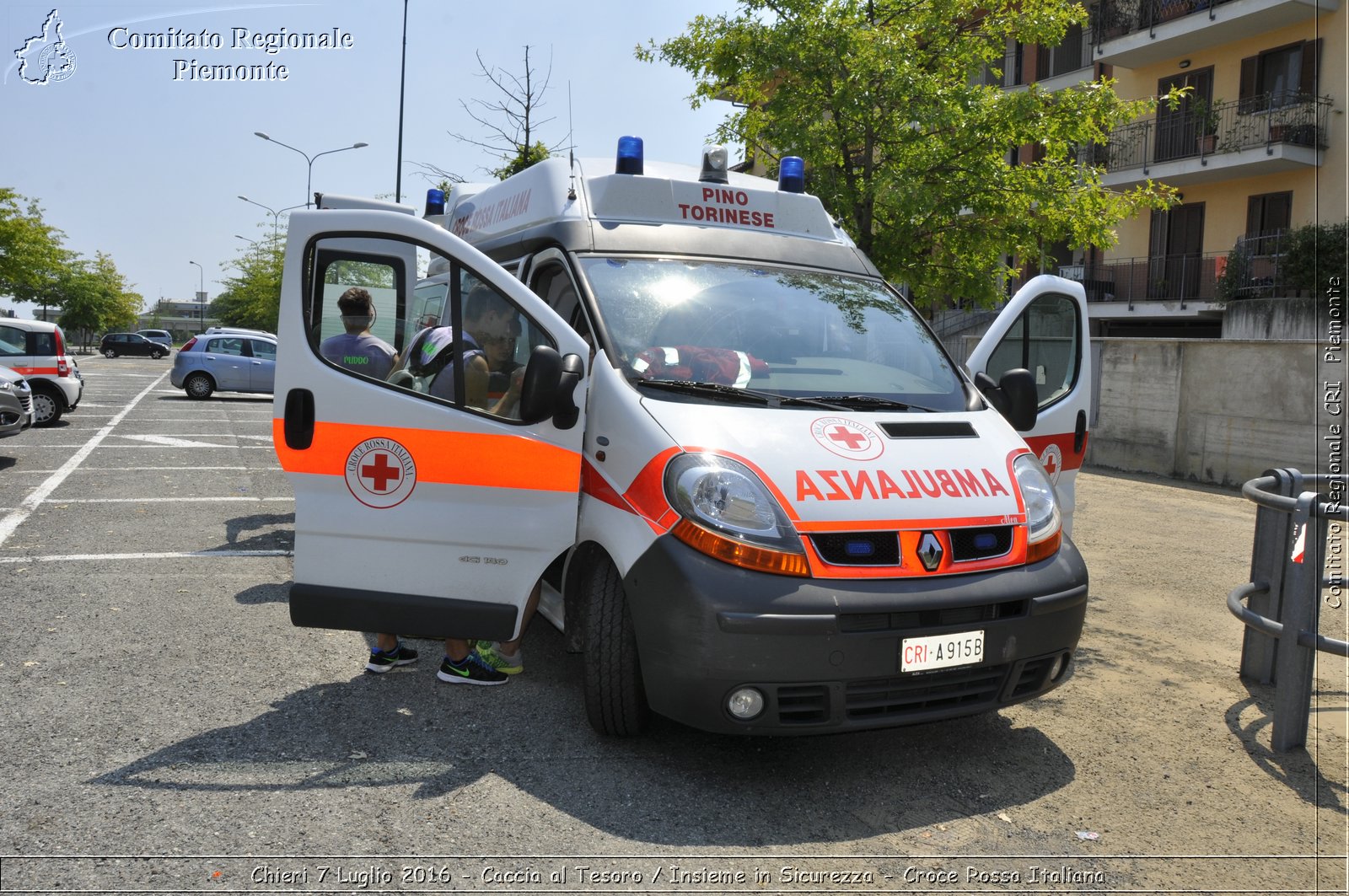 Chieri 7 Luglio 2016 - Caccia al Tesoro / Insieme in Sicurezza - Croce Rossa Italiana- Comitato Regionale del Piemonte