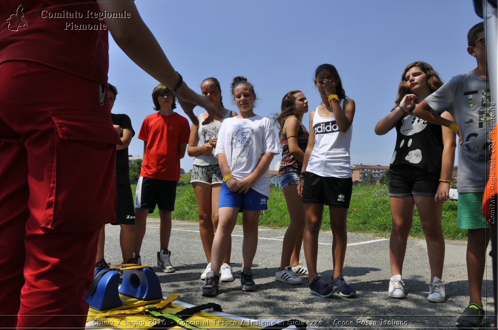 Chieri 7 Luglio 2016 - Caccia al Tesoro / Insieme in Sicurezza - Croce Rossa Italiana- Comitato Regionale del Piemonte