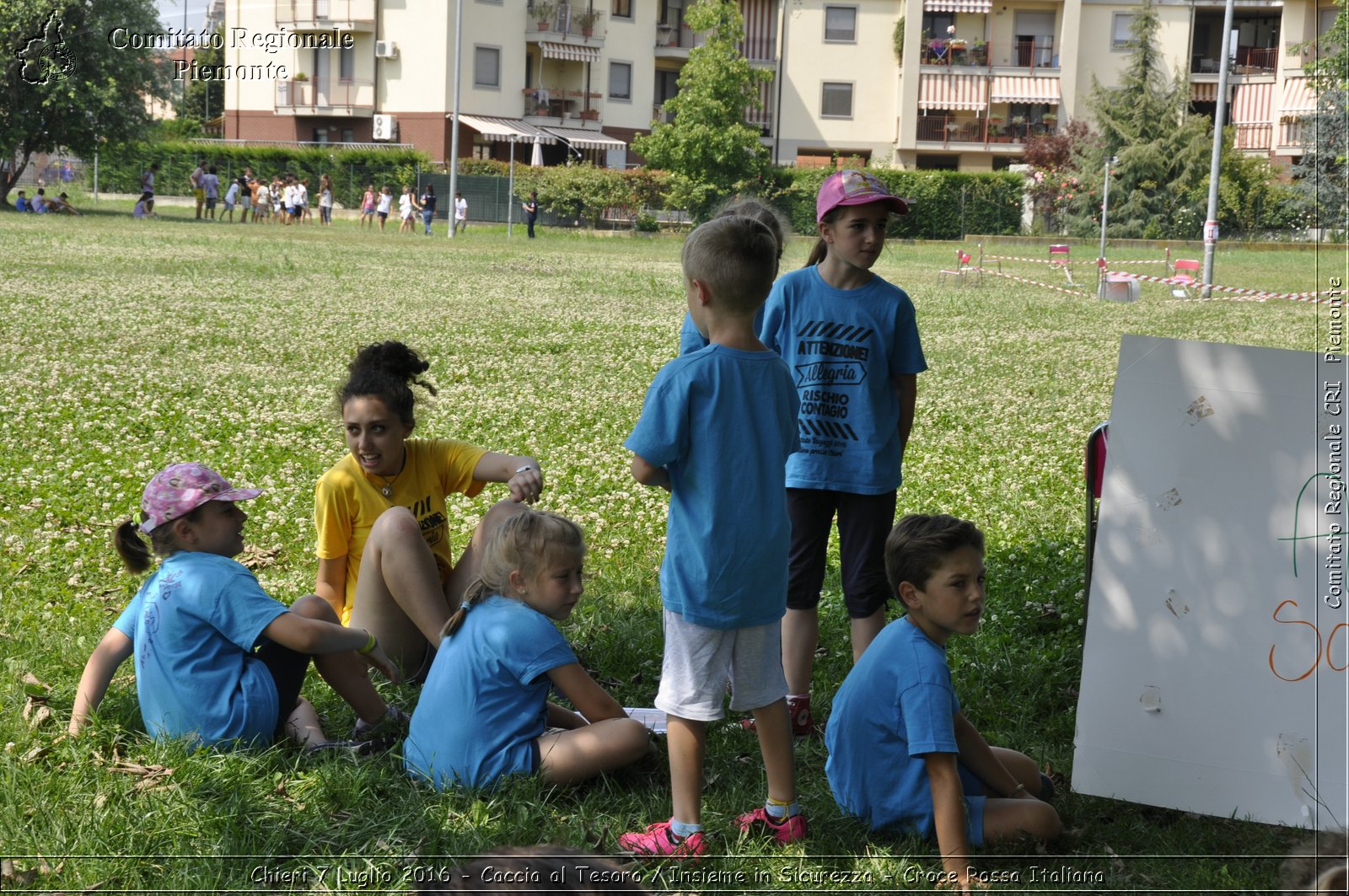 Chieri 7 Luglio 2016 - Caccia al Tesoro / Insieme in Sicurezza - Croce Rossa Italiana- Comitato Regionale del Piemonte