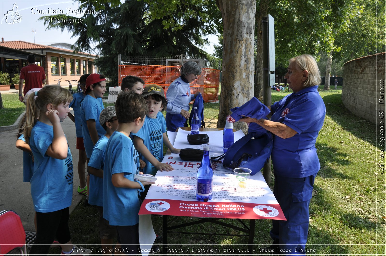 Chieri 7 Luglio 2016 - Caccia al Tesoro / Insieme in Sicurezza - Croce Rossa Italiana- Comitato Regionale del Piemonte