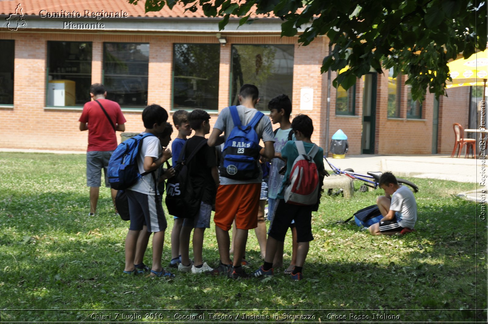 Chieri 7 Luglio 2016 - Caccia al Tesoro / Insieme in Sicurezza - Croce Rossa Italiana- Comitato Regionale del Piemonte