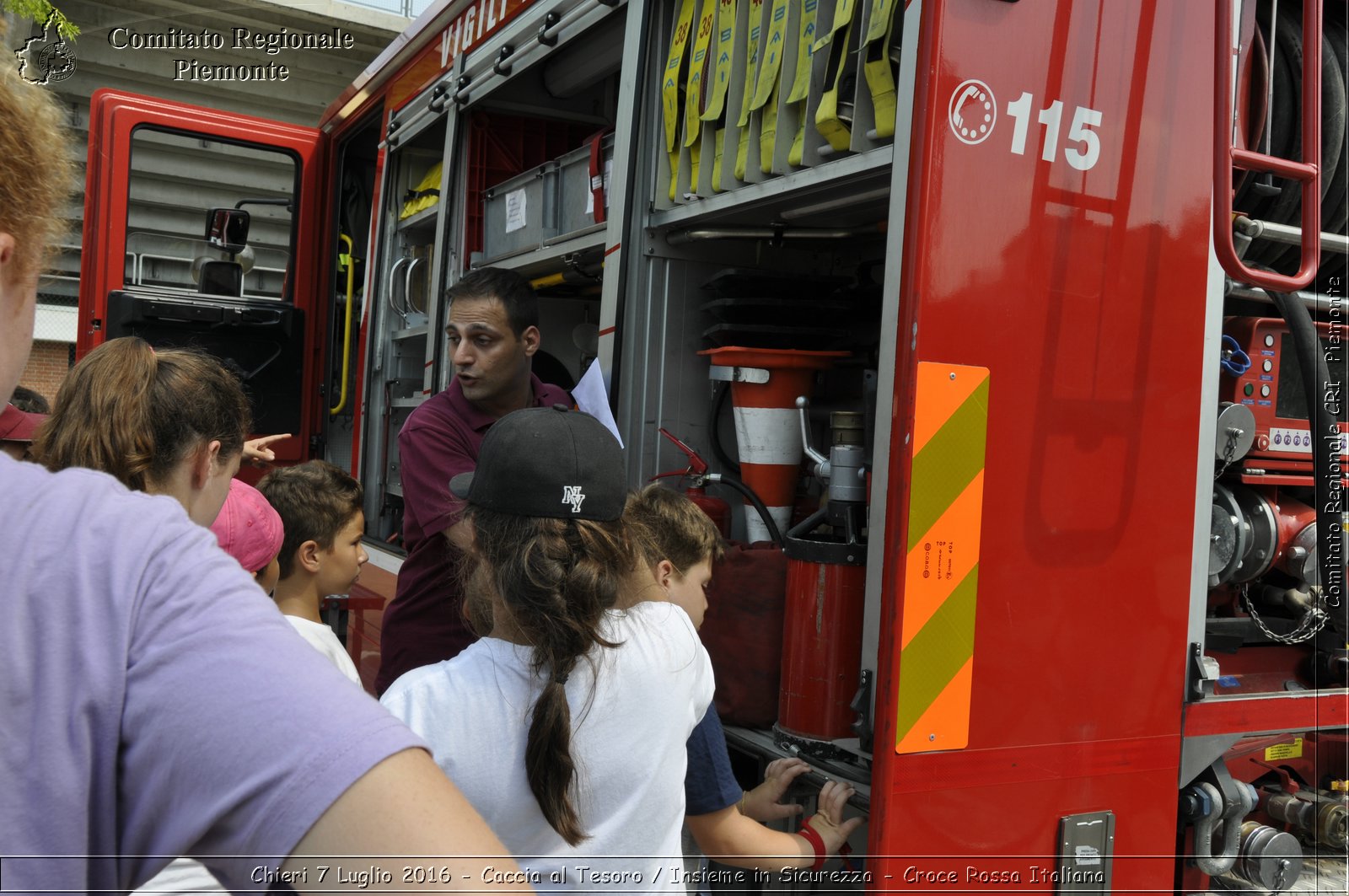 Chieri 7 Luglio 2016 - Caccia al Tesoro / Insieme in Sicurezza - Croce Rossa Italiana- Comitato Regionale del Piemonte