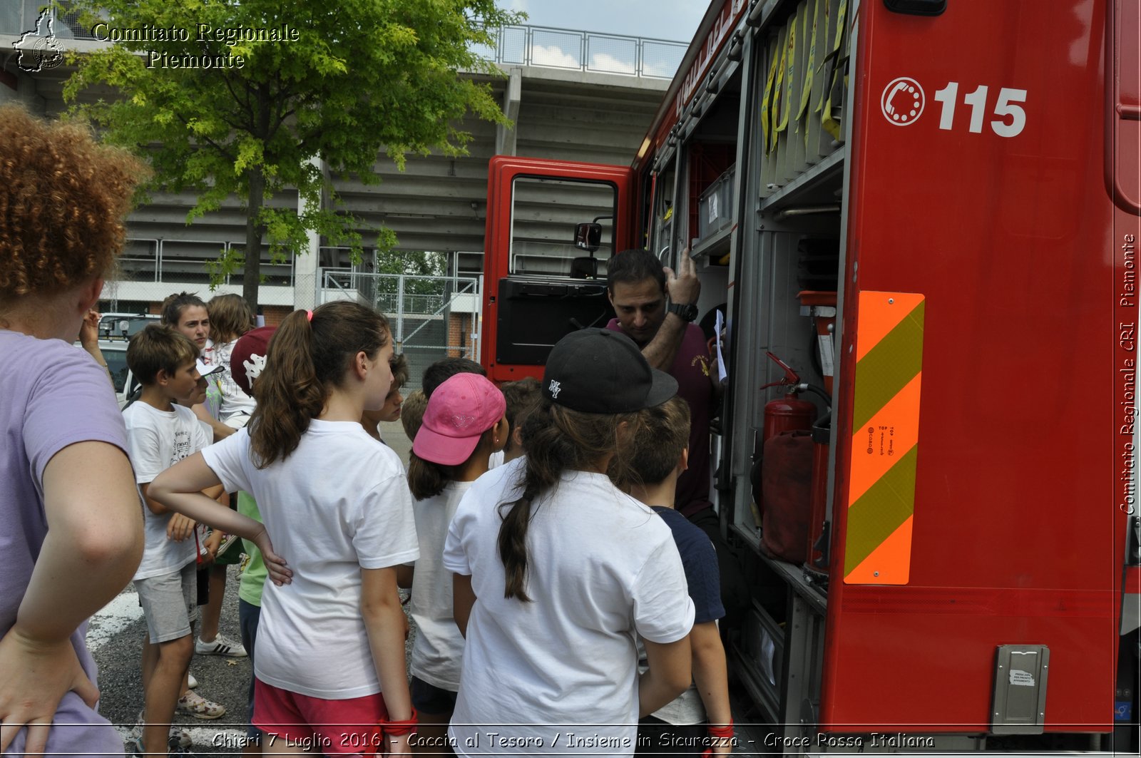 Chieri 7 Luglio 2016 - Caccia al Tesoro / Insieme in Sicurezza - Croce Rossa Italiana- Comitato Regionale del Piemonte