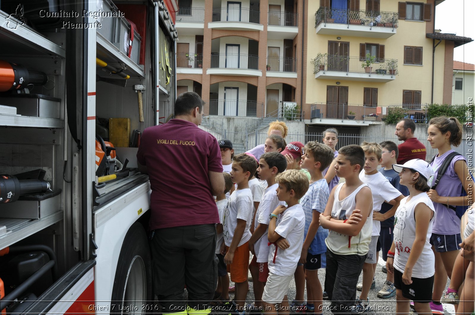 Chieri 7 Luglio 2016 - Caccia al Tesoro / Insieme in Sicurezza - Croce Rossa Italiana- Comitato Regionale del Piemonte