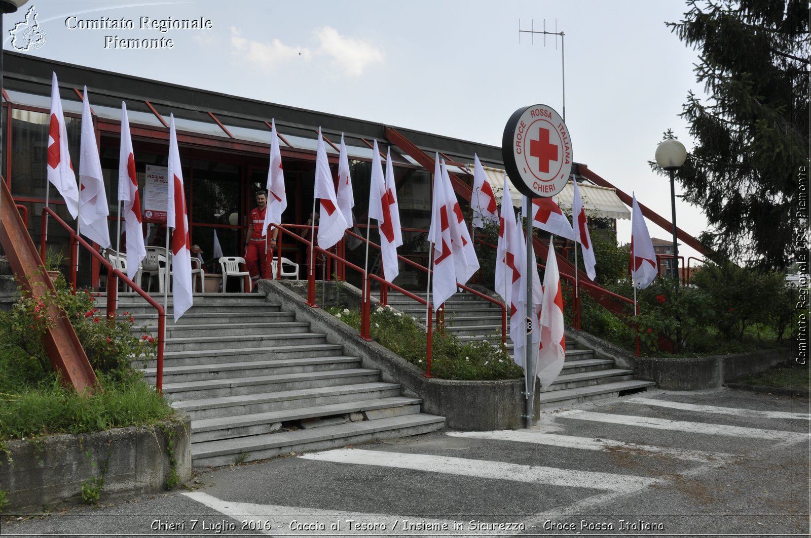 Chieri 7 Luglio 2016 - Caccia al Tesoro / Insieme in Sicurezza - Croce Rossa Italiana- Comitato Regionale del Piemonte