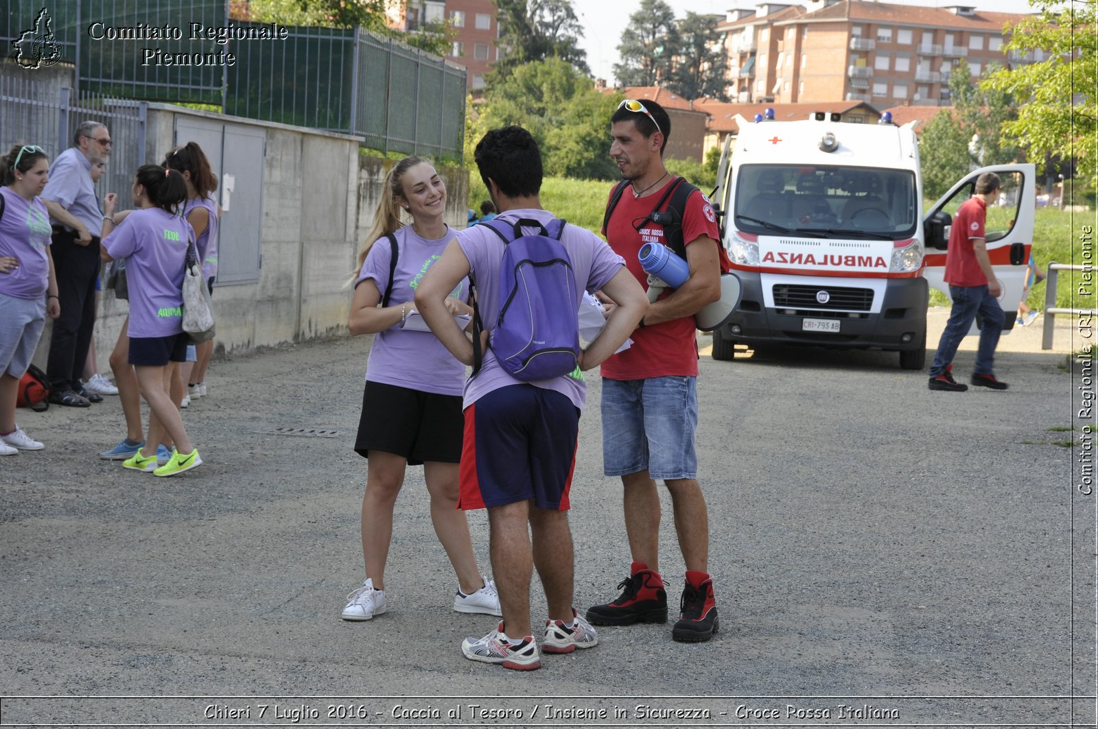 Chieri 7 Luglio 2016 - Caccia al Tesoro / Insieme in Sicurezza - Croce Rossa Italiana- Comitato Regionale del Piemonte