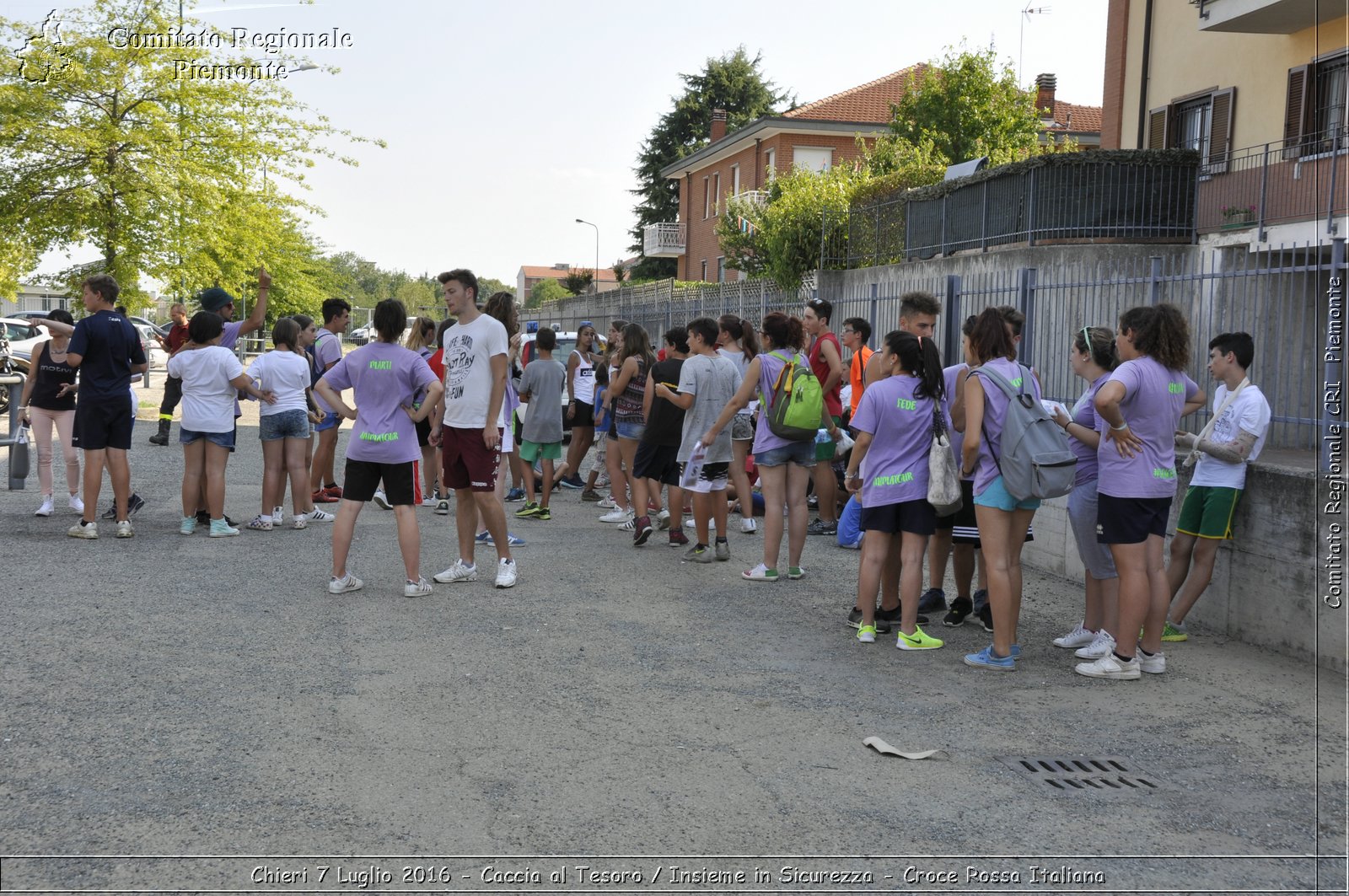 Chieri 7 Luglio 2016 - Caccia al Tesoro / Insieme in Sicurezza - Croce Rossa Italiana- Comitato Regionale del Piemonte