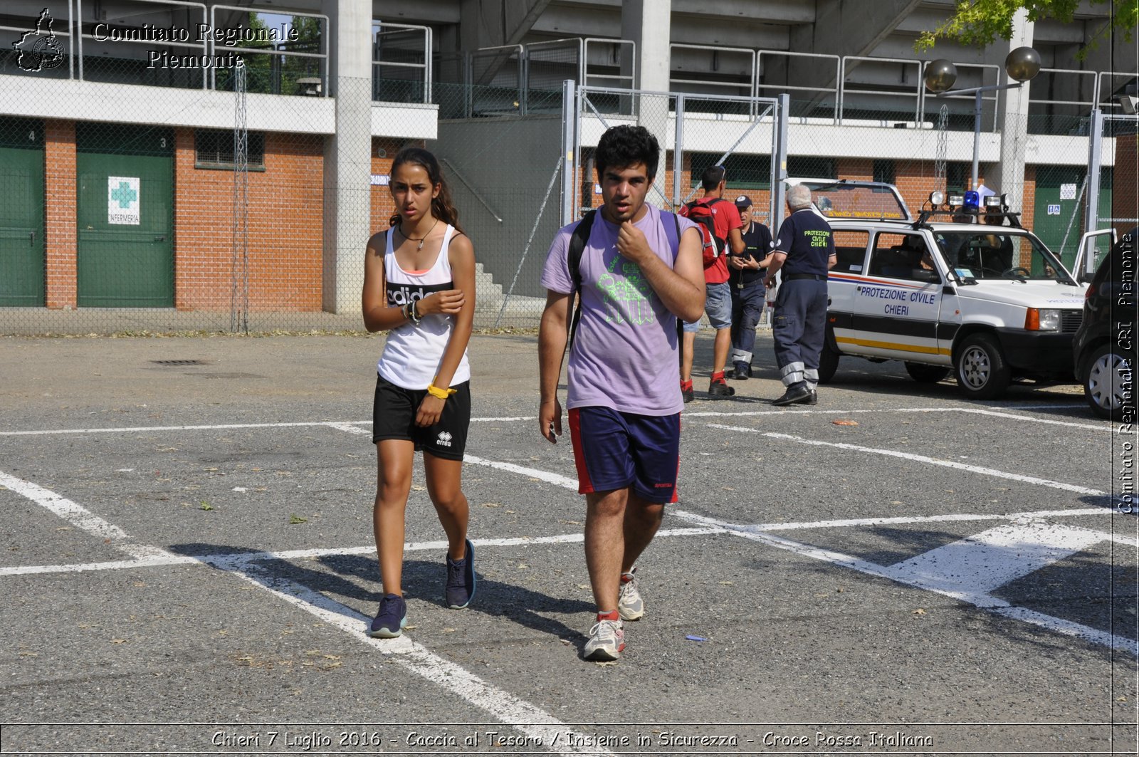 Chieri 7 Luglio 2016 - Caccia al Tesoro / Insieme in Sicurezza - Croce Rossa Italiana- Comitato Regionale del Piemonte