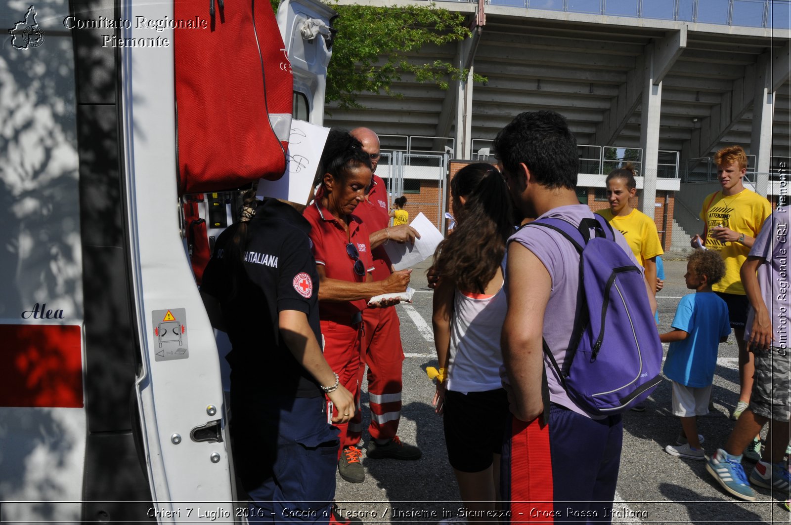 Chieri 7 Luglio 2016 - Caccia al Tesoro / Insieme in Sicurezza - Croce Rossa Italiana- Comitato Regionale del Piemonte