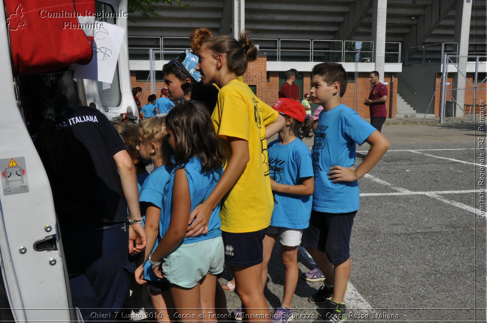 Chieri 7 Luglio 2016 - Caccia al Tesoro / Insieme in Sicurezza - Croce Rossa Italiana- Comitato Regionale del Piemonte