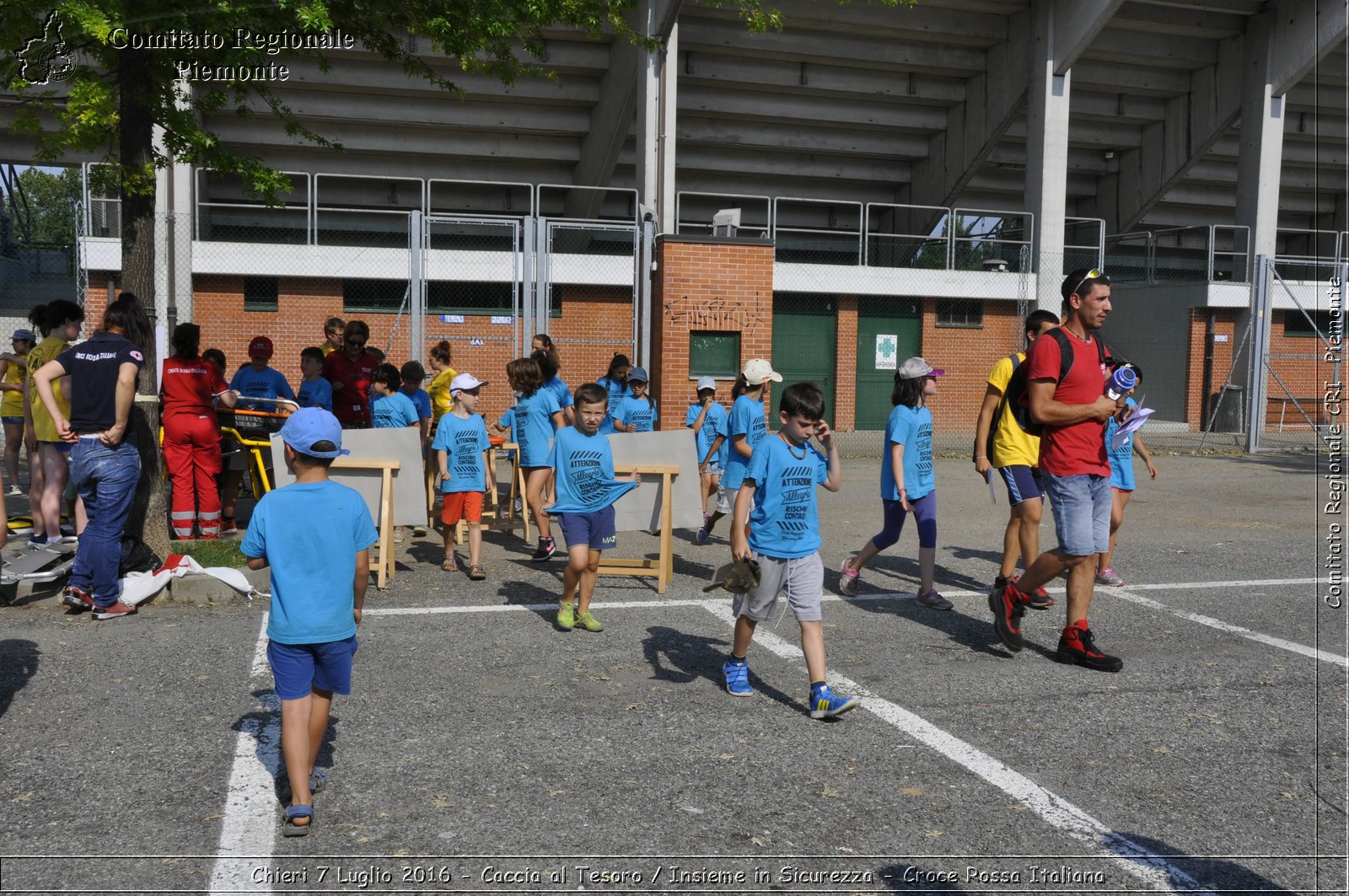 Chieri 7 Luglio 2016 - Caccia al Tesoro / Insieme in Sicurezza - Croce Rossa Italiana- Comitato Regionale del Piemonte