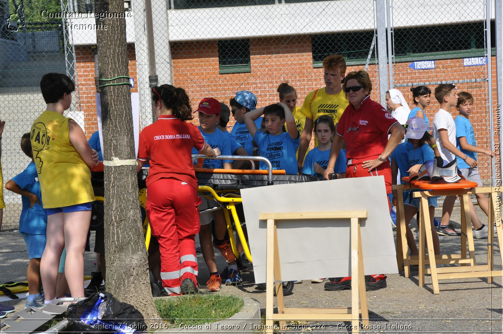 Chieri 7 Luglio 2016 - Caccia al Tesoro / Insieme in Sicurezza - Croce Rossa Italiana- Comitato Regionale del Piemonte