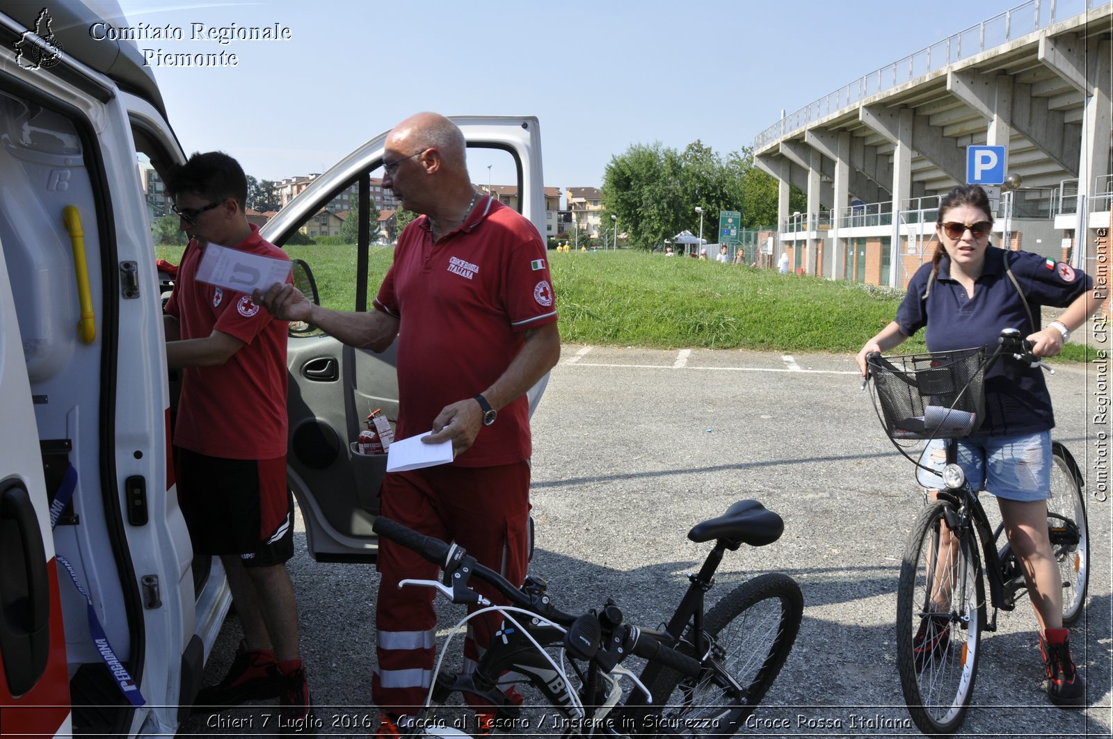 Chieri 7 Luglio 2016 - Caccia al Tesoro / Insieme in Sicurezza - Croce Rossa Italiana- Comitato Regionale del Piemonte