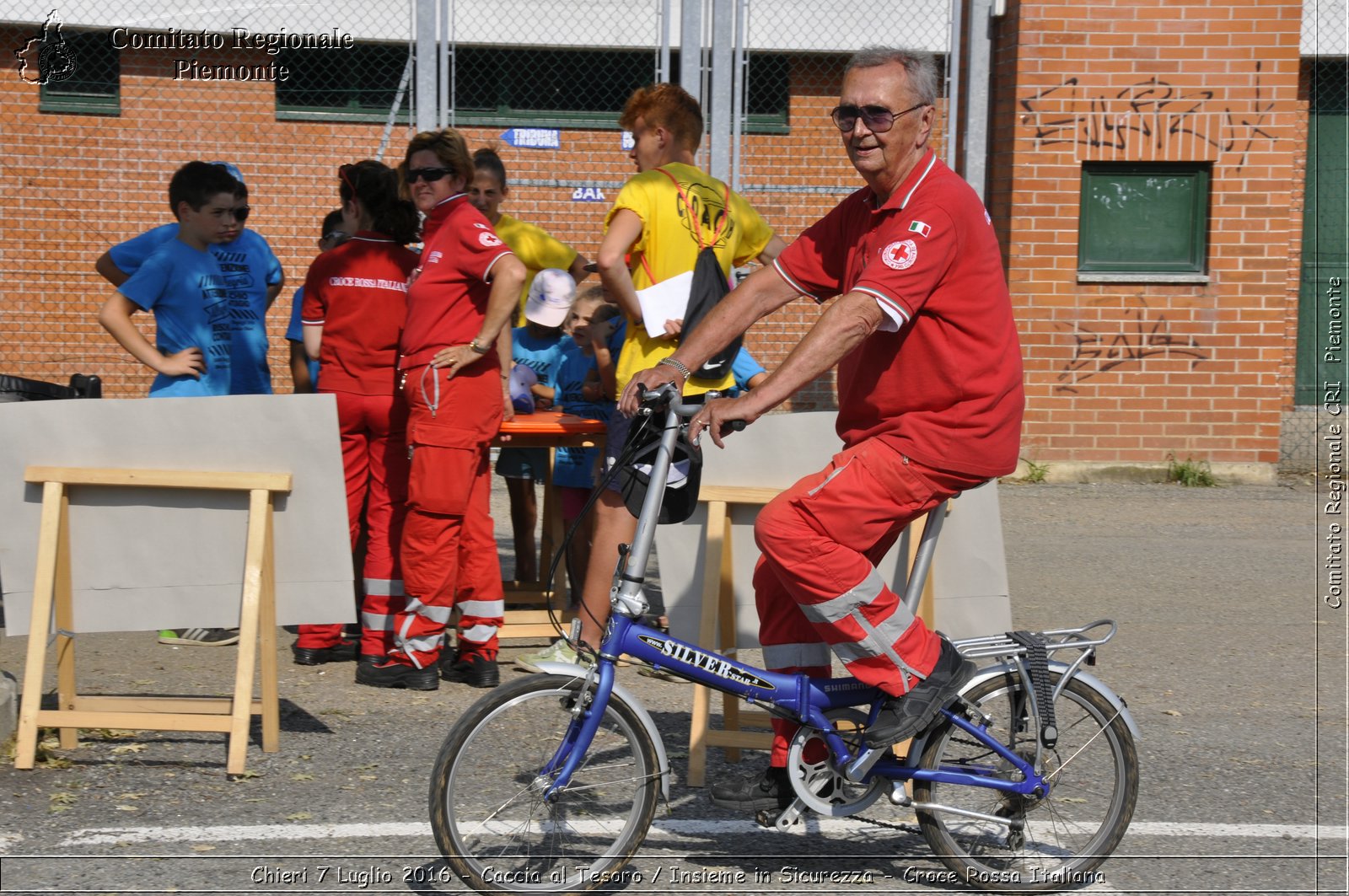 Chieri 7 Luglio 2016 - Caccia al Tesoro / Insieme in Sicurezza - Croce Rossa Italiana- Comitato Regionale del Piemonte