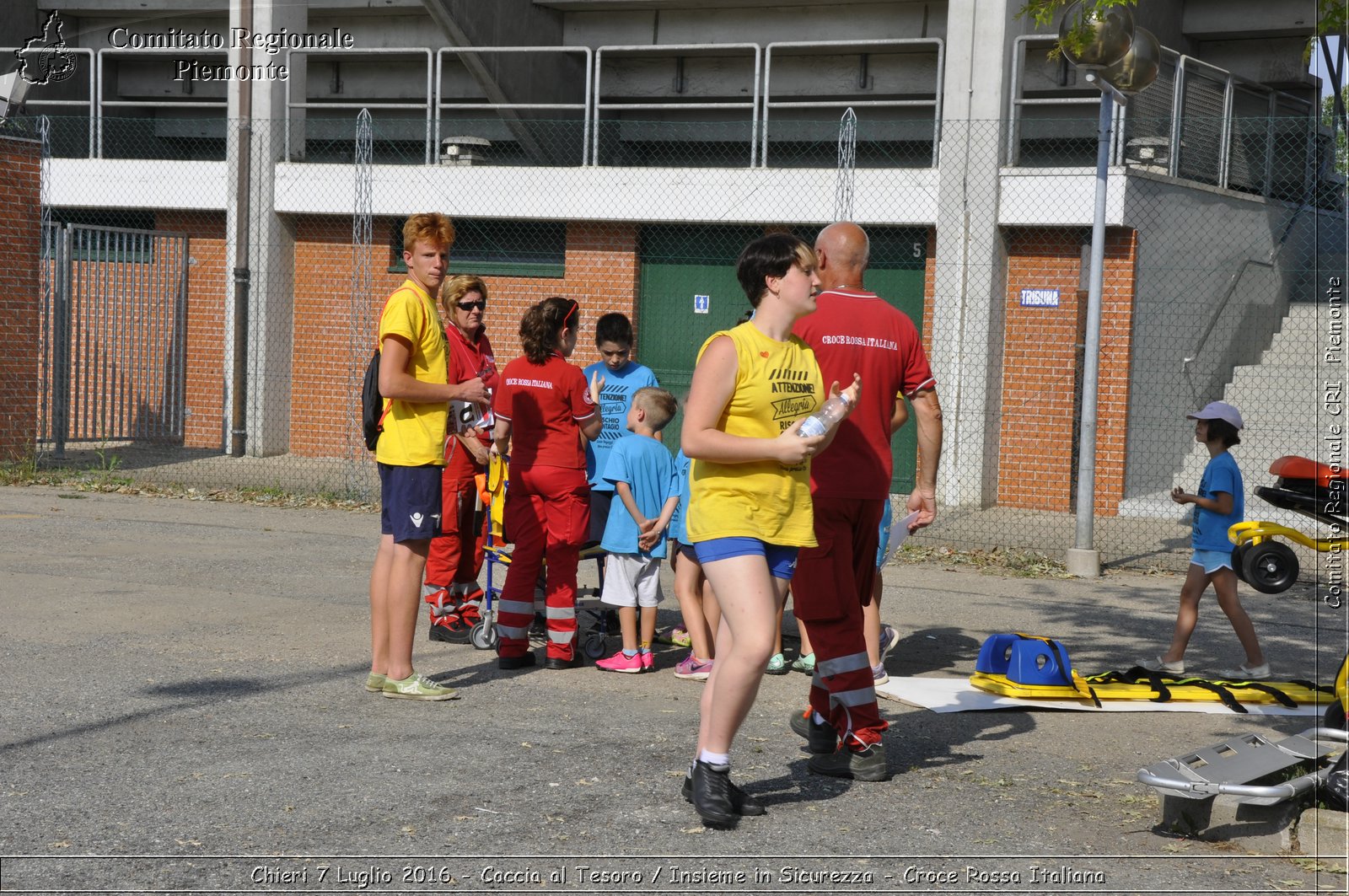 Chieri 7 Luglio 2016 - Caccia al Tesoro / Insieme in Sicurezza - Croce Rossa Italiana- Comitato Regionale del Piemonte