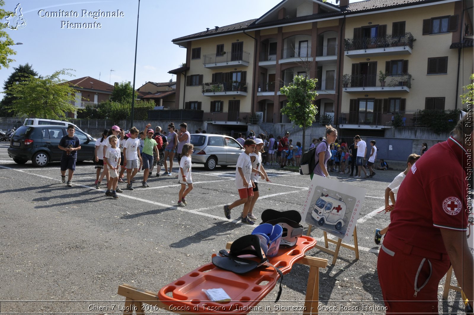 Chieri 7 Luglio 2016 - Caccia al Tesoro / Insieme in Sicurezza - Croce Rossa Italiana- Comitato Regionale del Piemonte