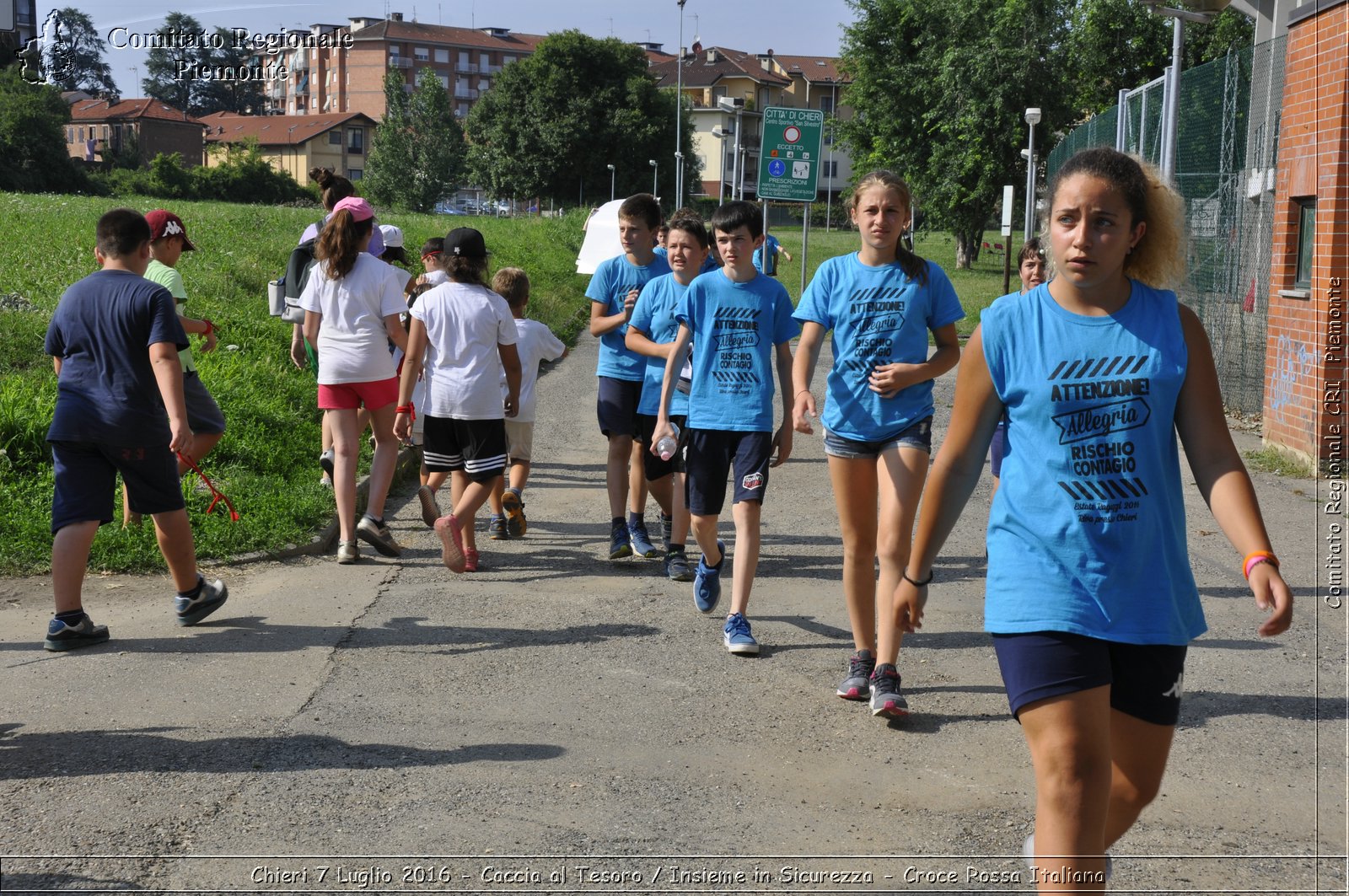 Chieri 7 Luglio 2016 - Caccia al Tesoro / Insieme in Sicurezza - Croce Rossa Italiana- Comitato Regionale del Piemonte