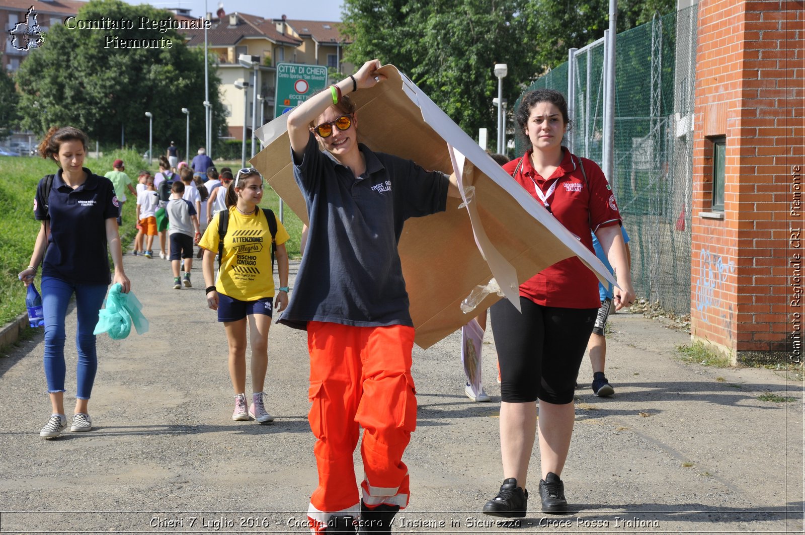 Chieri 7 Luglio 2016 - Caccia al Tesoro / Insieme in Sicurezza - Croce Rossa Italiana- Comitato Regionale del Piemonte