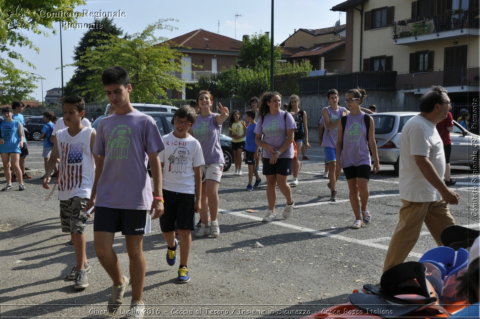 Chieri 7 Luglio 2016 - Caccia al Tesoro / Insieme in Sicurezza - Croce Rossa Italiana- Comitato Regionale del Piemonte