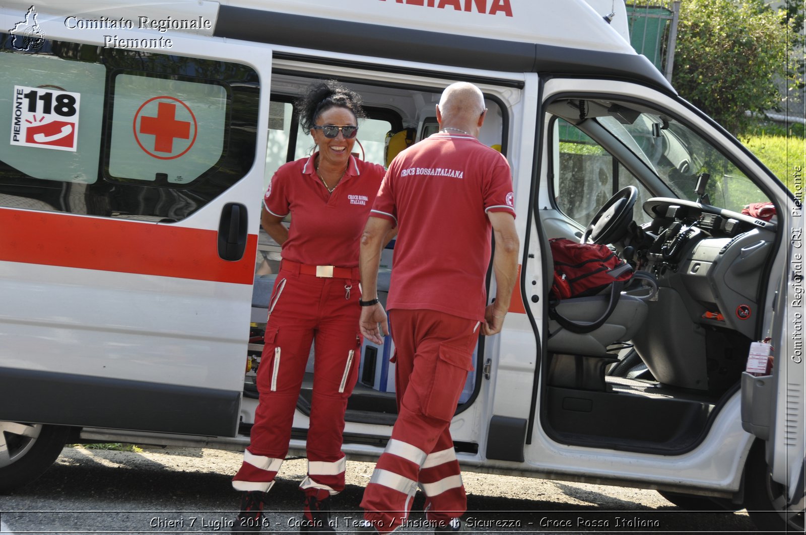 Chieri 7 Luglio 2016 - Caccia al Tesoro / Insieme in Sicurezza - Croce Rossa Italiana- Comitato Regionale del Piemonte