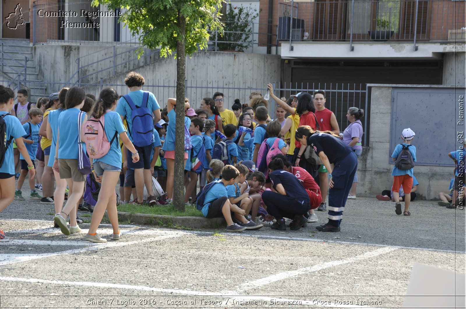 Chieri 7 Luglio 2016 - Caccia al Tesoro / Insieme in Sicurezza - Croce Rossa Italiana- Comitato Regionale del Piemonte