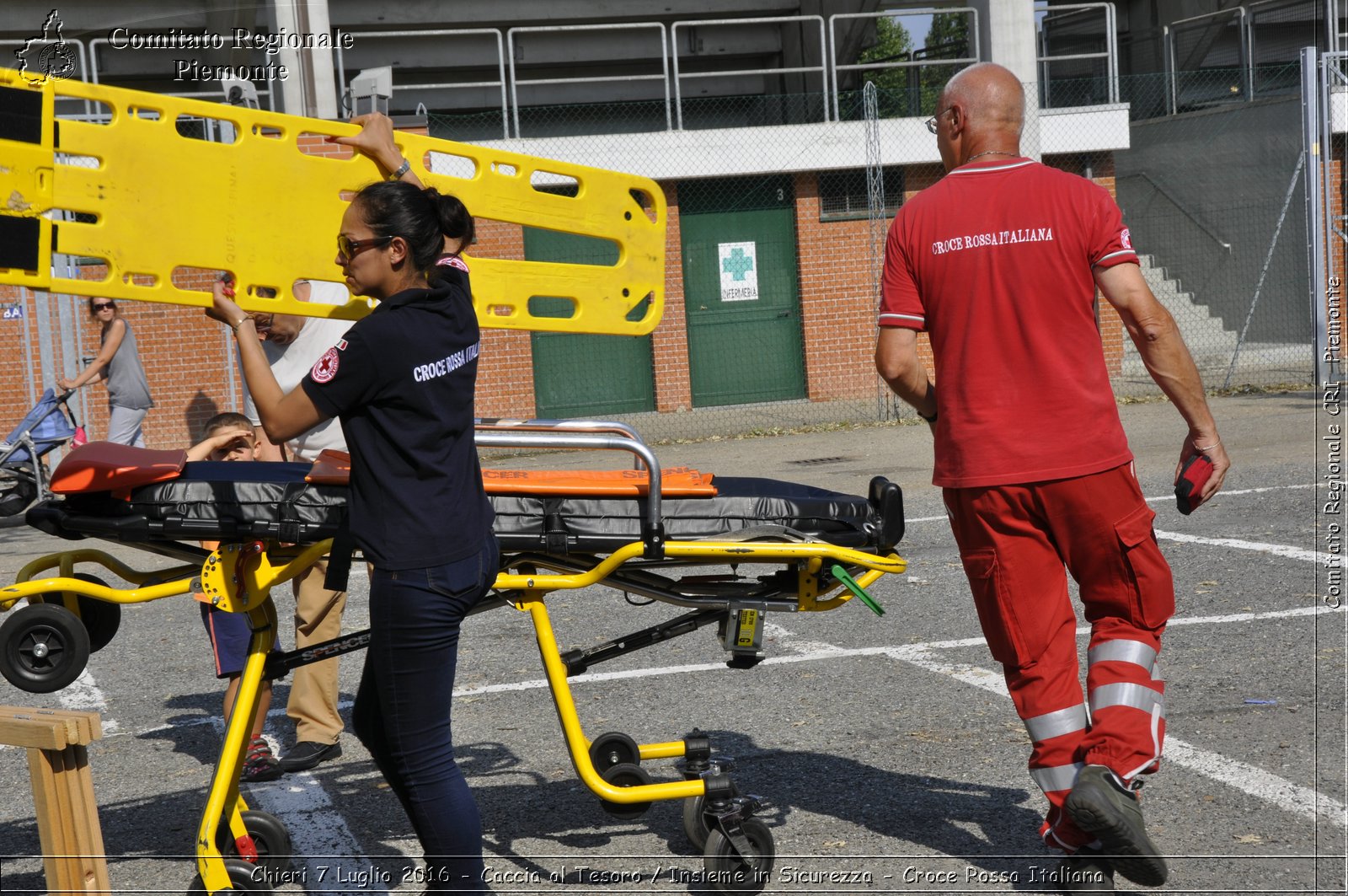 Chieri 7 Luglio 2016 - Caccia al Tesoro / Insieme in Sicurezza - Croce Rossa Italiana- Comitato Regionale del Piemonte