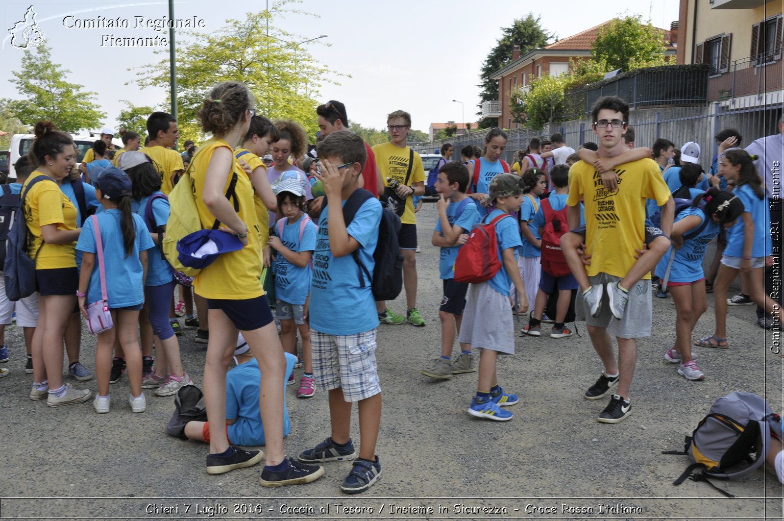 Chieri 7 Luglio 2016 - Caccia al Tesoro / Insieme in Sicurezza - Croce Rossa Italiana- Comitato Regionale del Piemonte