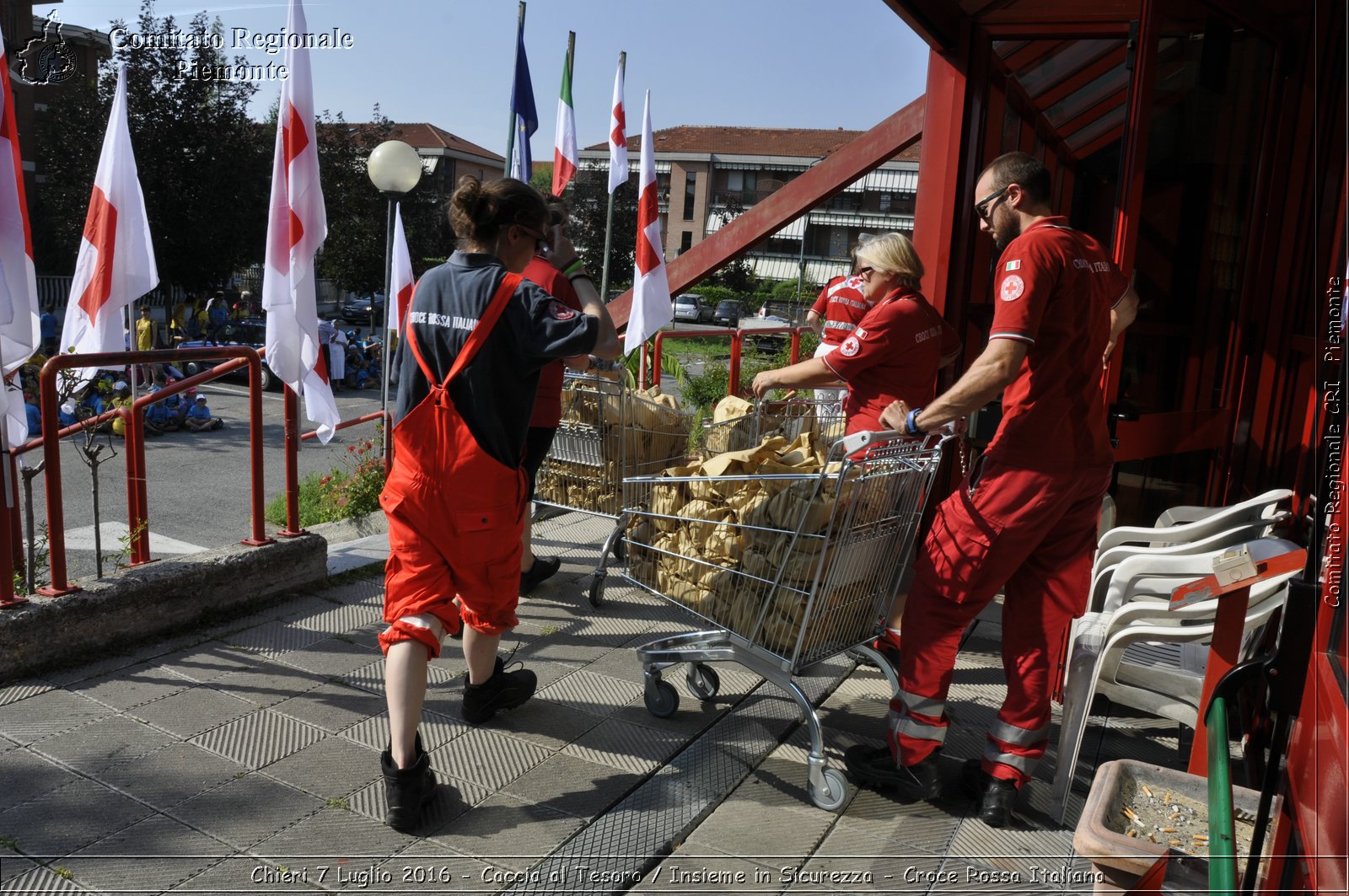 Chieri 7 Luglio 2016 - Caccia al Tesoro / Insieme in Sicurezza - Croce Rossa Italiana- Comitato Regionale del Piemonte