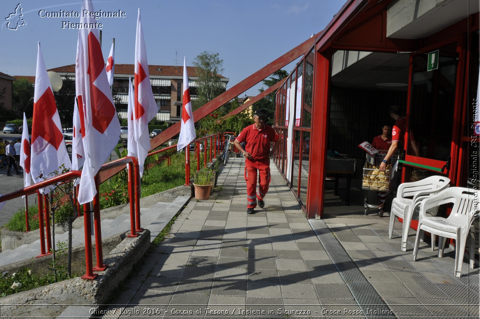 Chieri 7 Luglio 2016 - Caccia al Tesoro / Insieme in Sicurezza - Croce Rossa Italiana- Comitato Regionale del Piemonte