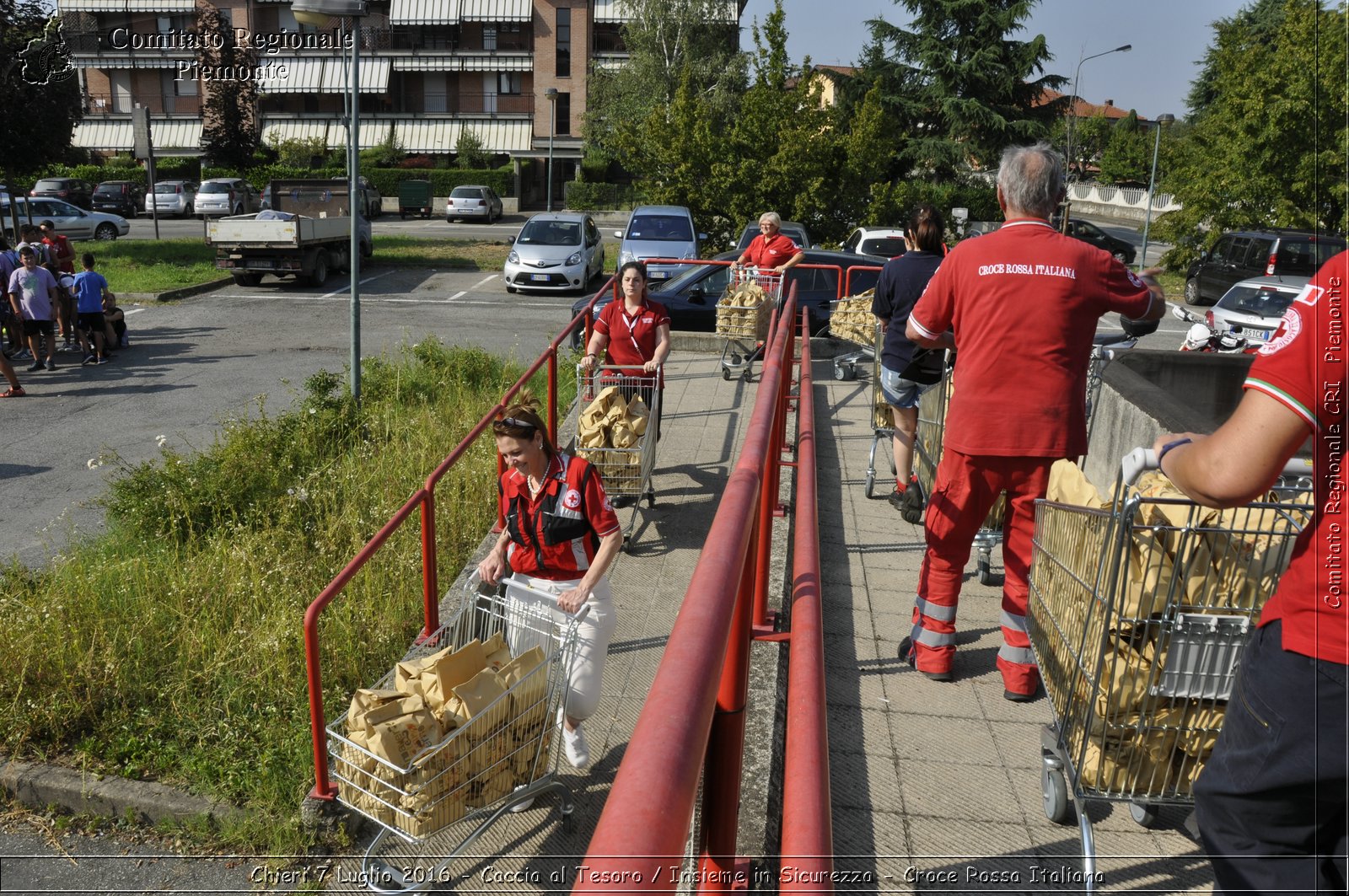 Chieri 7 Luglio 2016 - Caccia al Tesoro / Insieme in Sicurezza - Croce Rossa Italiana- Comitato Regionale del Piemonte