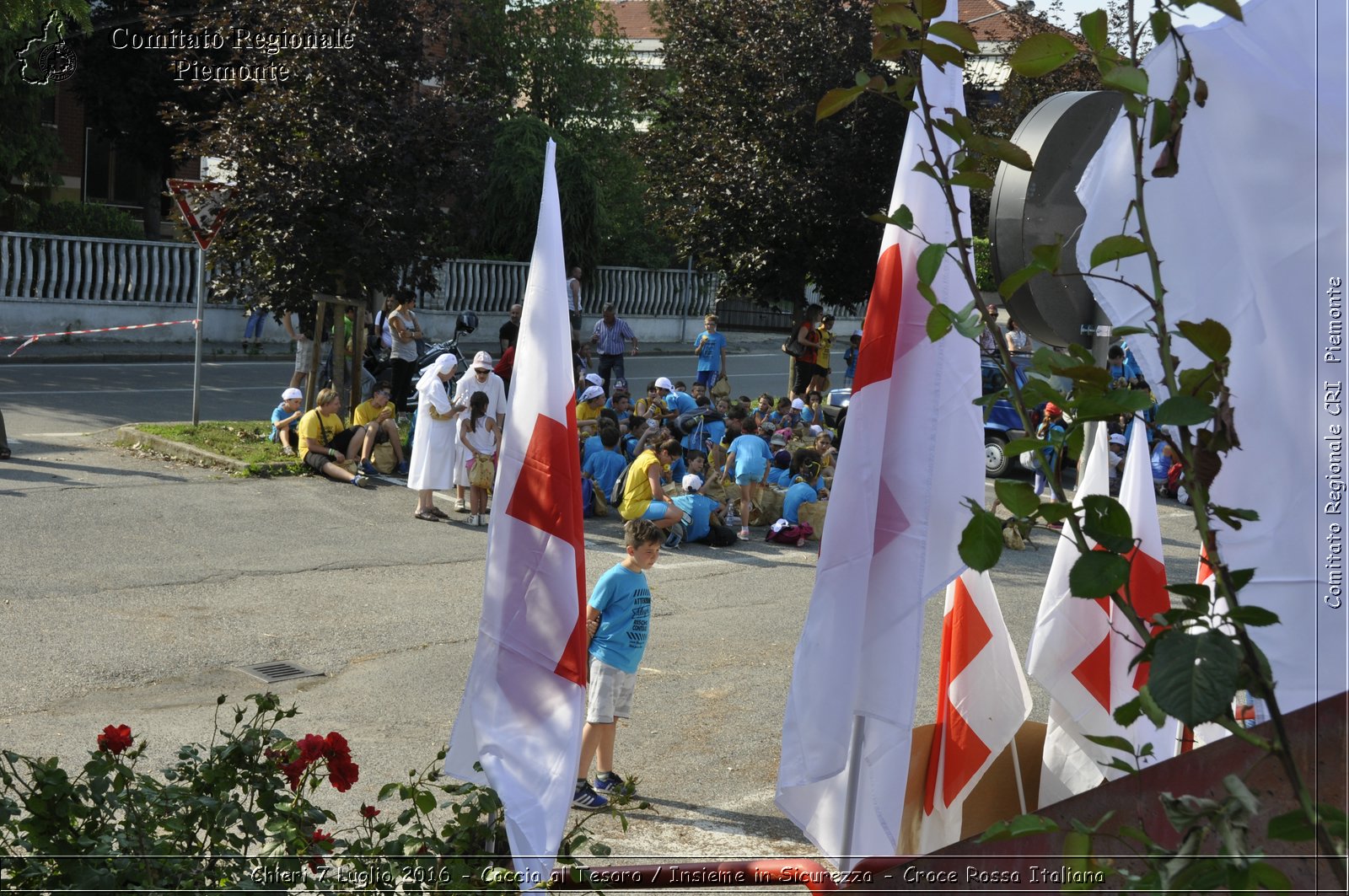 Chieri 7 Luglio 2016 - Caccia al Tesoro / Insieme in Sicurezza - Croce Rossa Italiana- Comitato Regionale del Piemonte