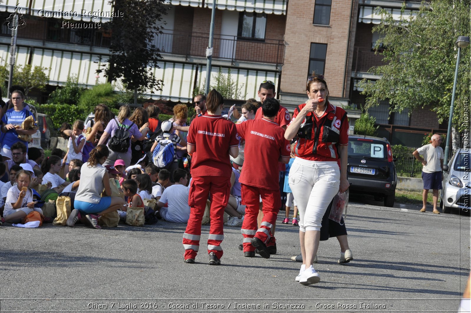 Chieri 7 Luglio 2016 - Caccia al Tesoro / Insieme in Sicurezza - Croce Rossa Italiana- Comitato Regionale del Piemonte