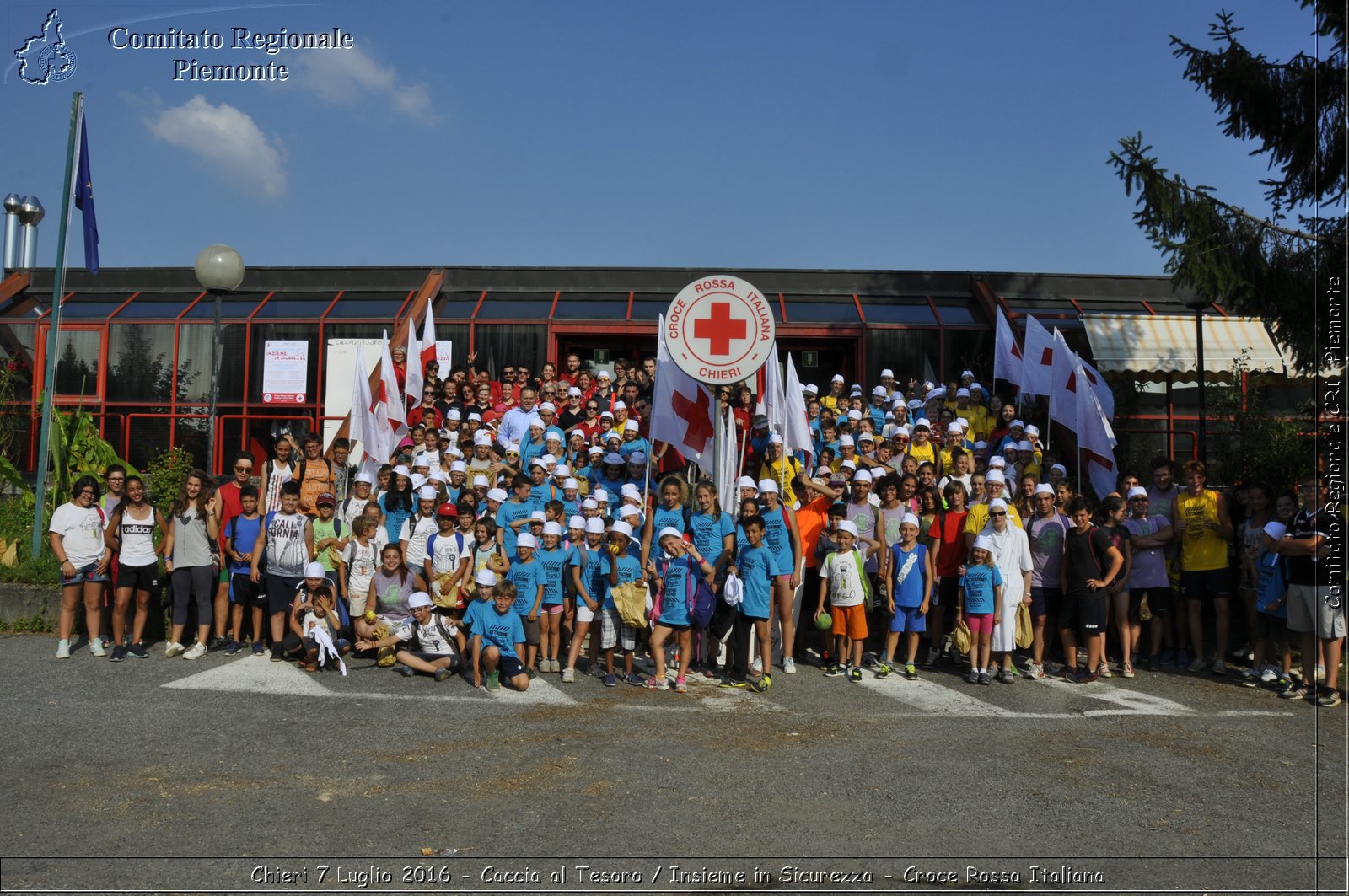 Chieri 7 Luglio 2016 - Caccia al Tesoro / Insieme in Sicurezza - Croce Rossa Italiana- Comitato Regionale del Piemonte