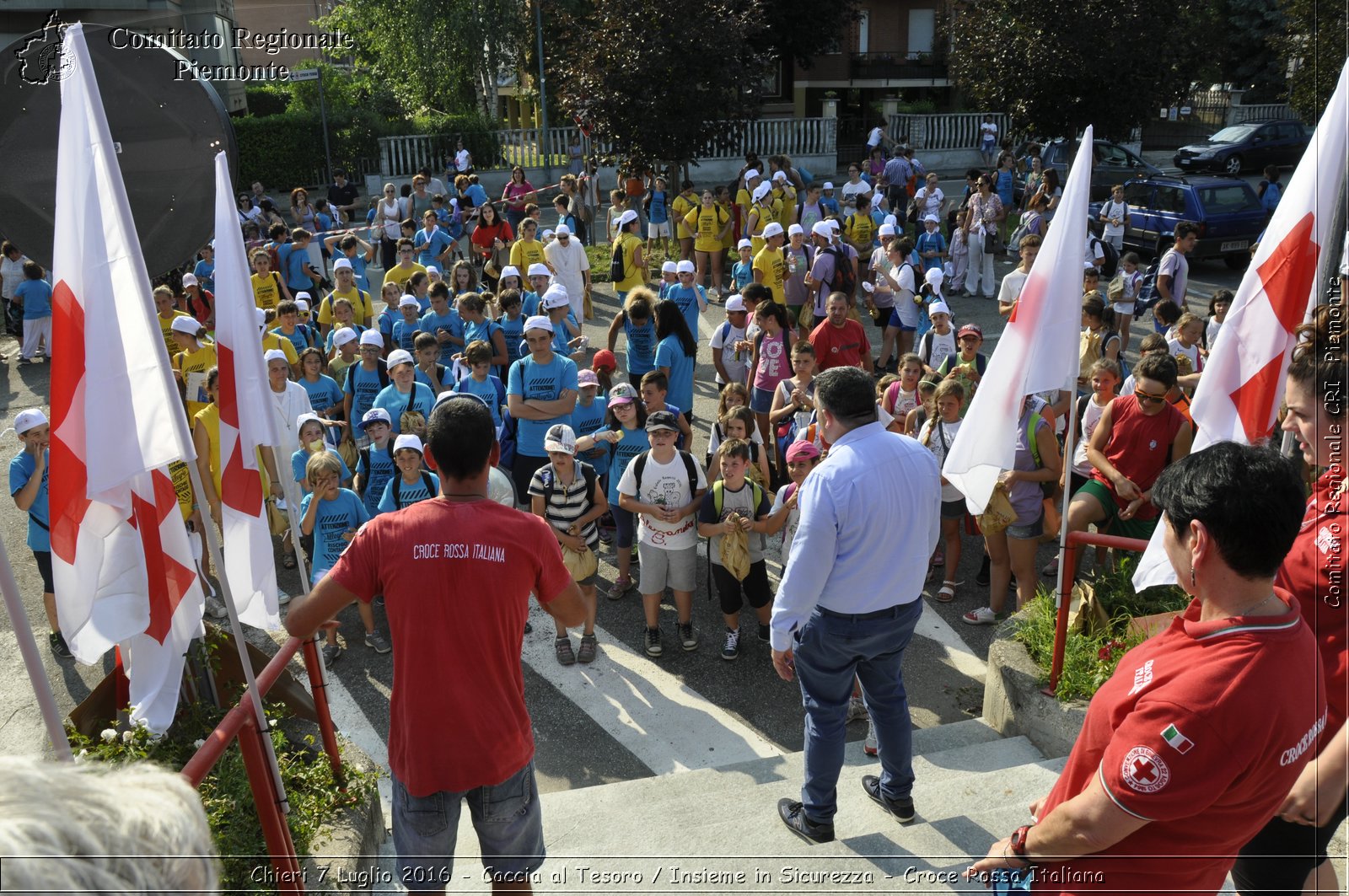 Chieri 7 Luglio 2016 - Caccia al Tesoro / Insieme in Sicurezza - Croce Rossa Italiana- Comitato Regionale del Piemonte