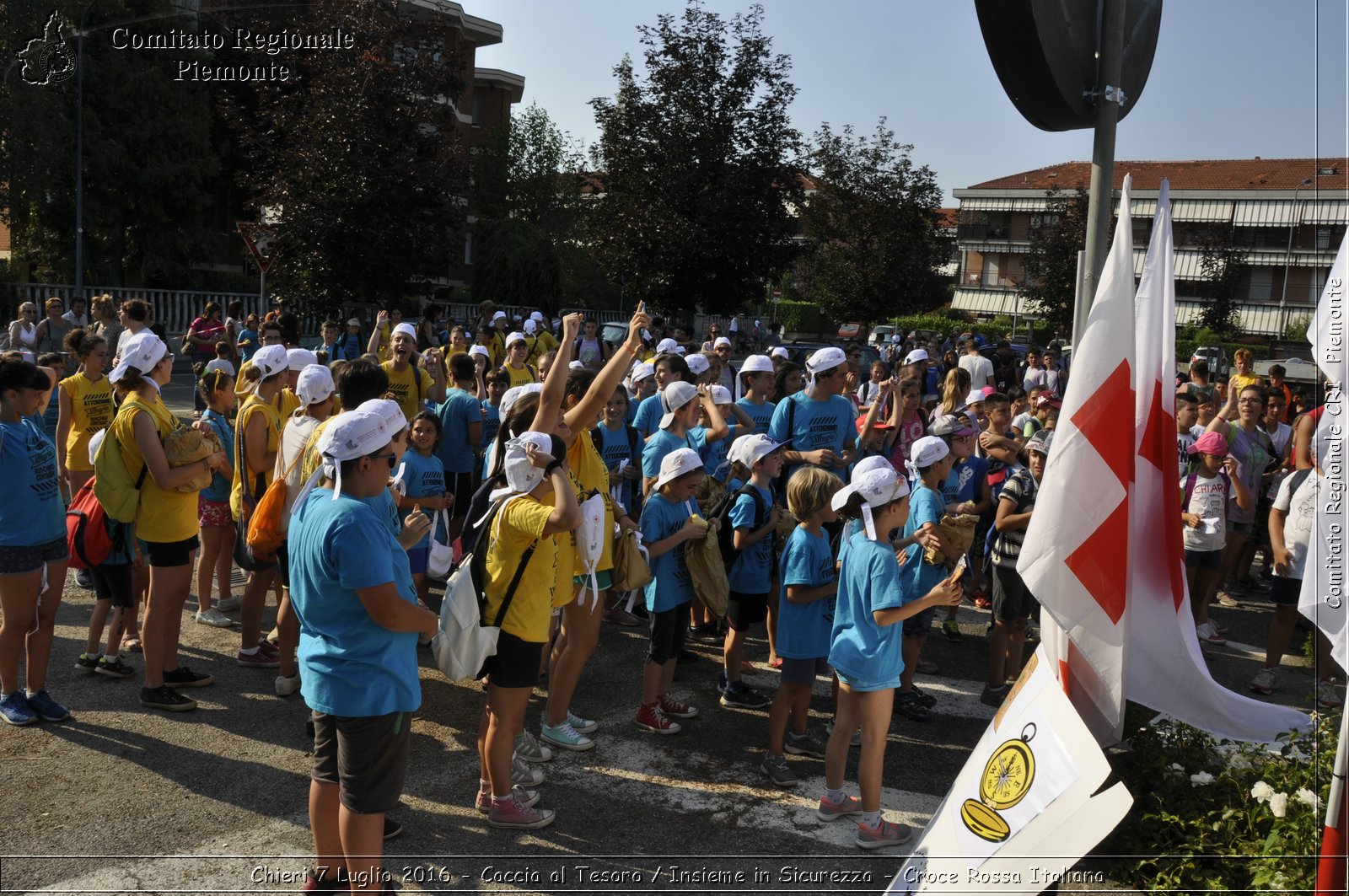 Chieri 7 Luglio 2016 - Caccia al Tesoro / Insieme in Sicurezza - Croce Rossa Italiana- Comitato Regionale del Piemonte