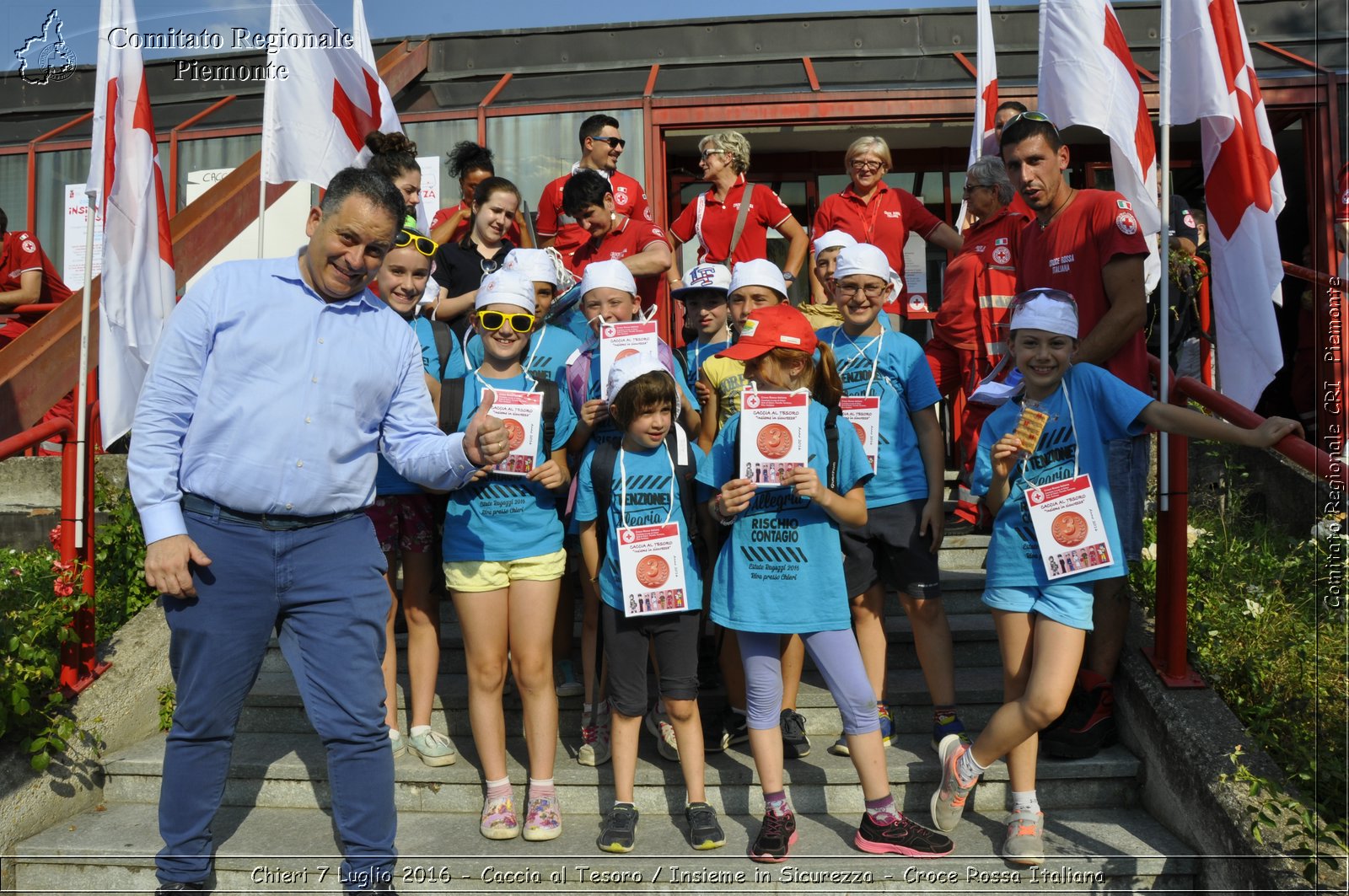 Chieri 7 Luglio 2016 - Caccia al Tesoro / Insieme in Sicurezza - Croce Rossa Italiana- Comitato Regionale del Piemonte