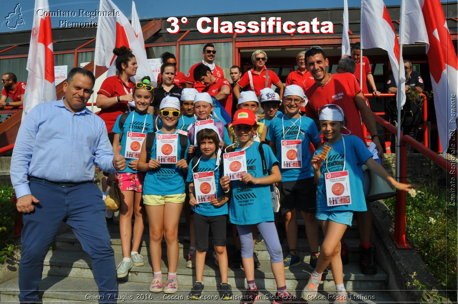 Chieri 7 Luglio 2016 - Caccia al Tesoro / Insieme in Sicurezza - Croce Rossa Italiana- Comitato Regionale del Piemonte